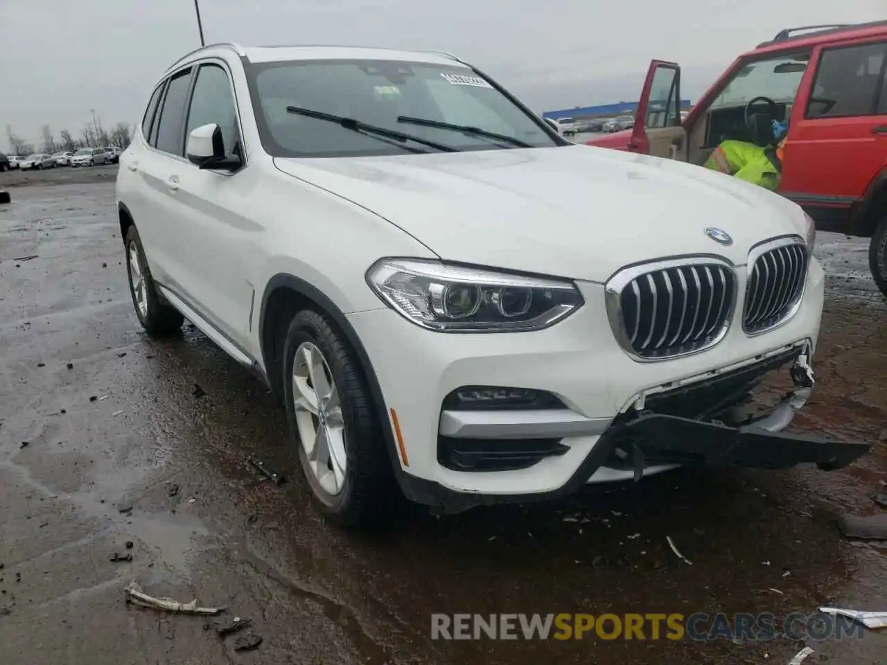 1 Photograph of a damaged car 5UXTY3C02L9C24133 BMW X3 2020