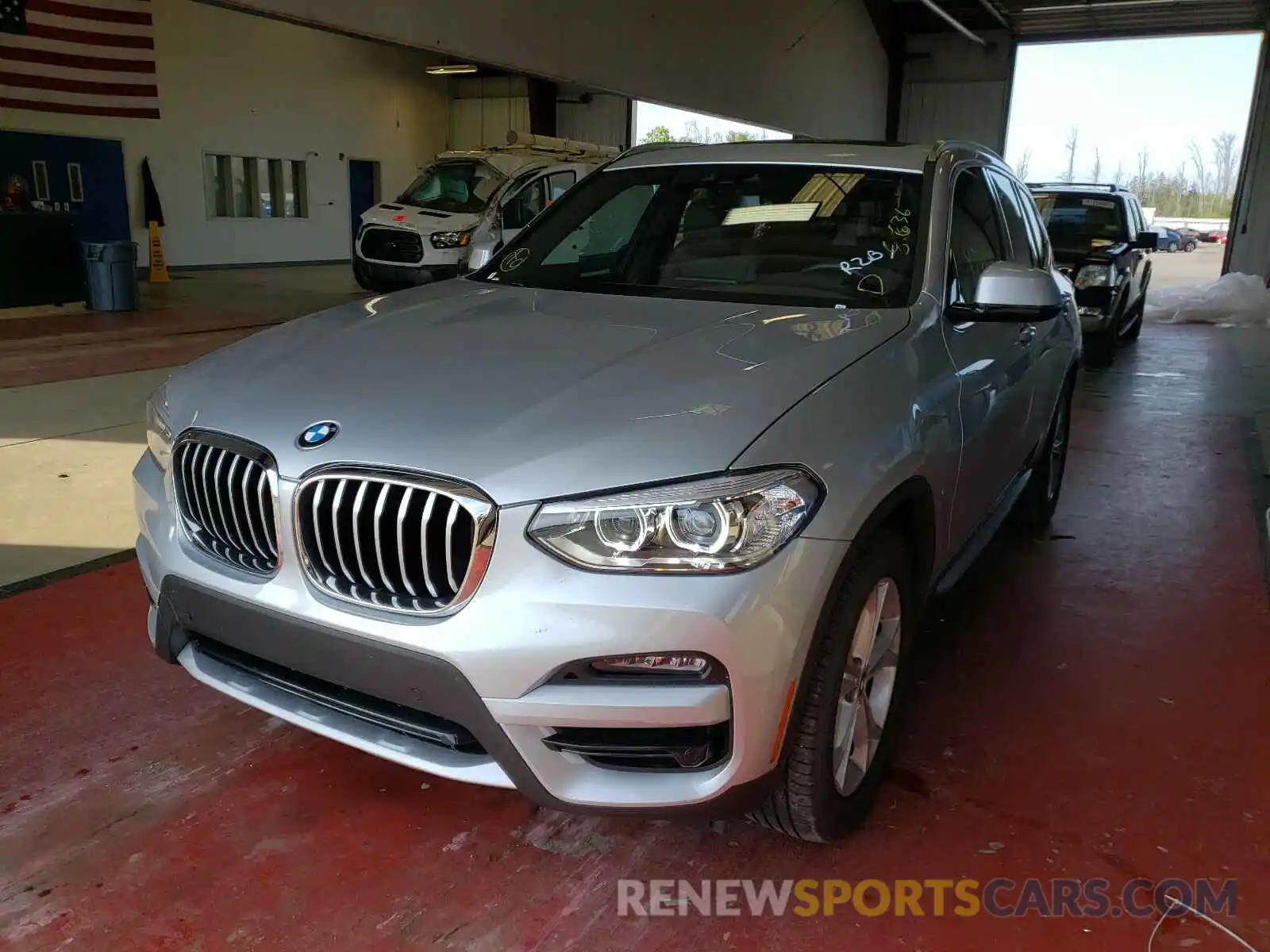 2 Фотография поврежденного автомобиля 5UXTY3C02L9C30675 BMW X3 2020