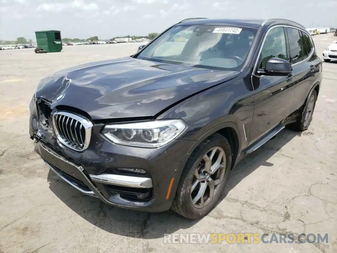 2 Photograph of a damaged car 5UXTY3C02L9D44398 BMW X3 2020