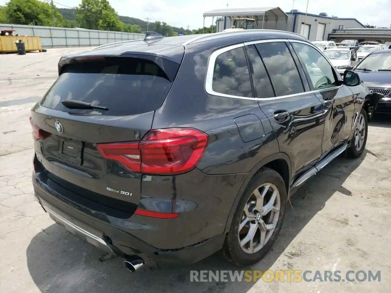 4 Фотография поврежденного автомобиля 5UXTY3C02L9D44398 BMW X3 2020