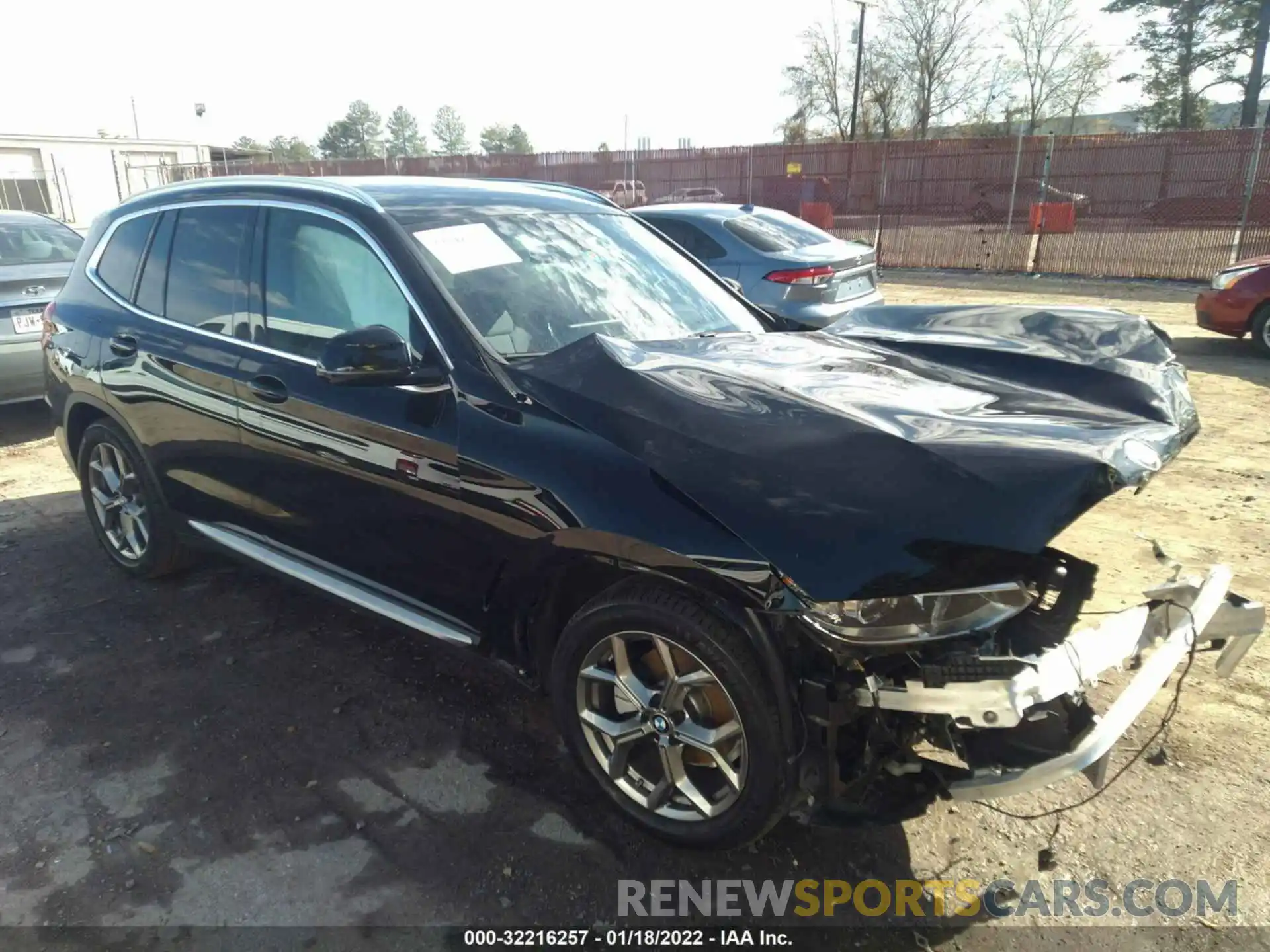 1 Photograph of a damaged car 5UXTY3C02L9D67843 BMW X3 2020