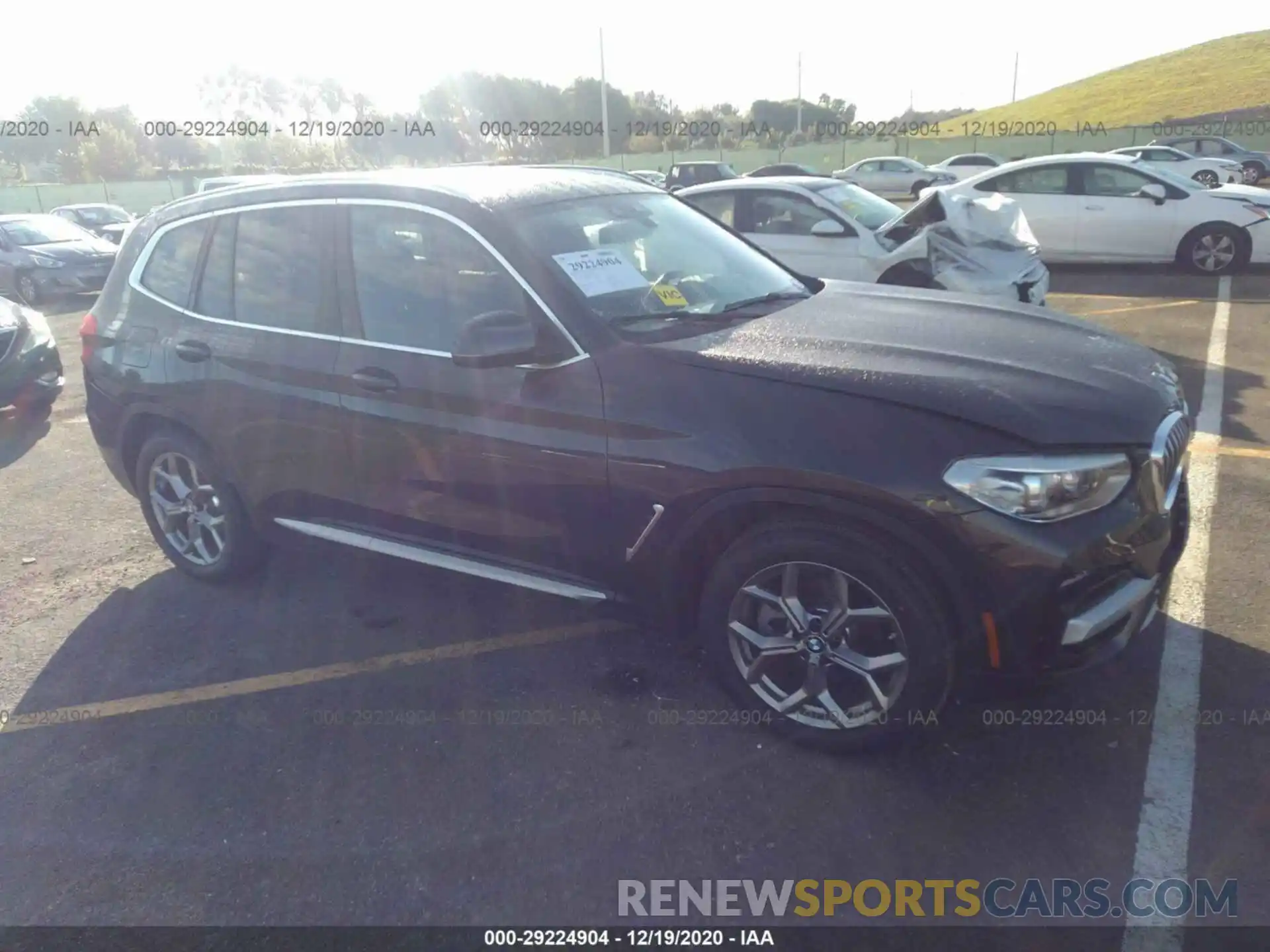 1 Photograph of a damaged car 5UXTY3C02L9D68524 BMW X3 2020