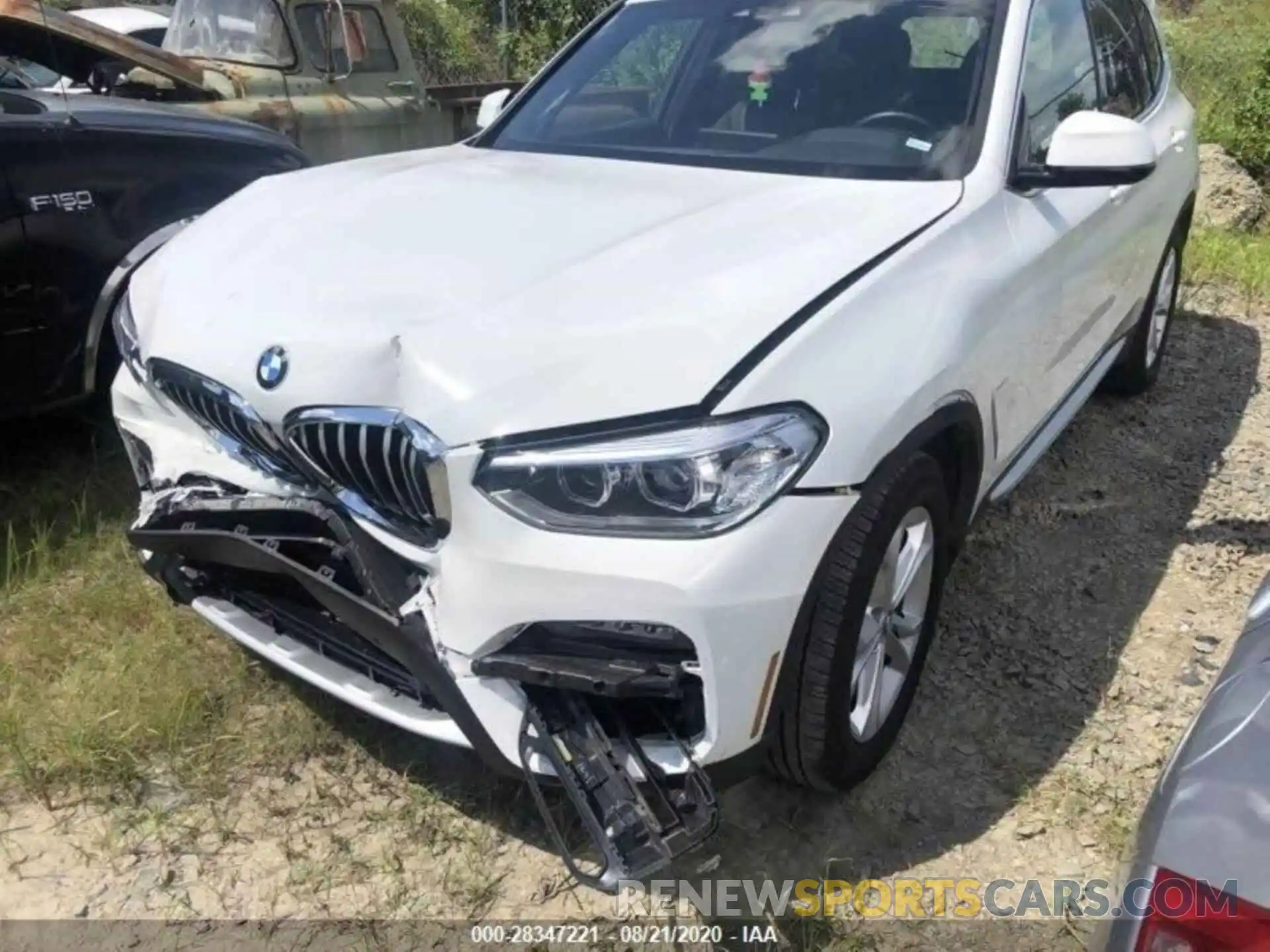 2 Photograph of a damaged car 5UXTY3C02LLU69627 BMW X3 2020