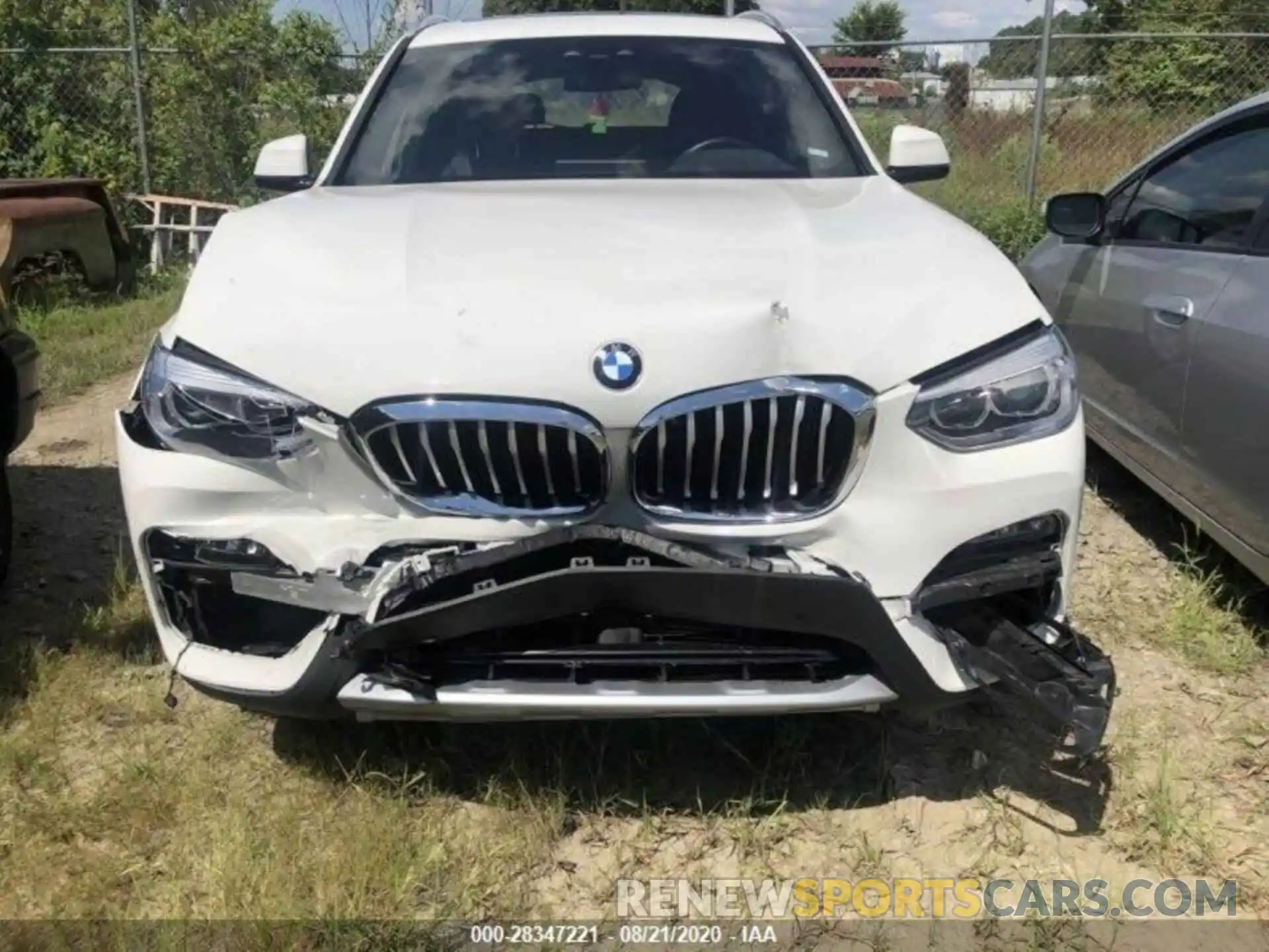 3 Photograph of a damaged car 5UXTY3C02LLU69627 BMW X3 2020