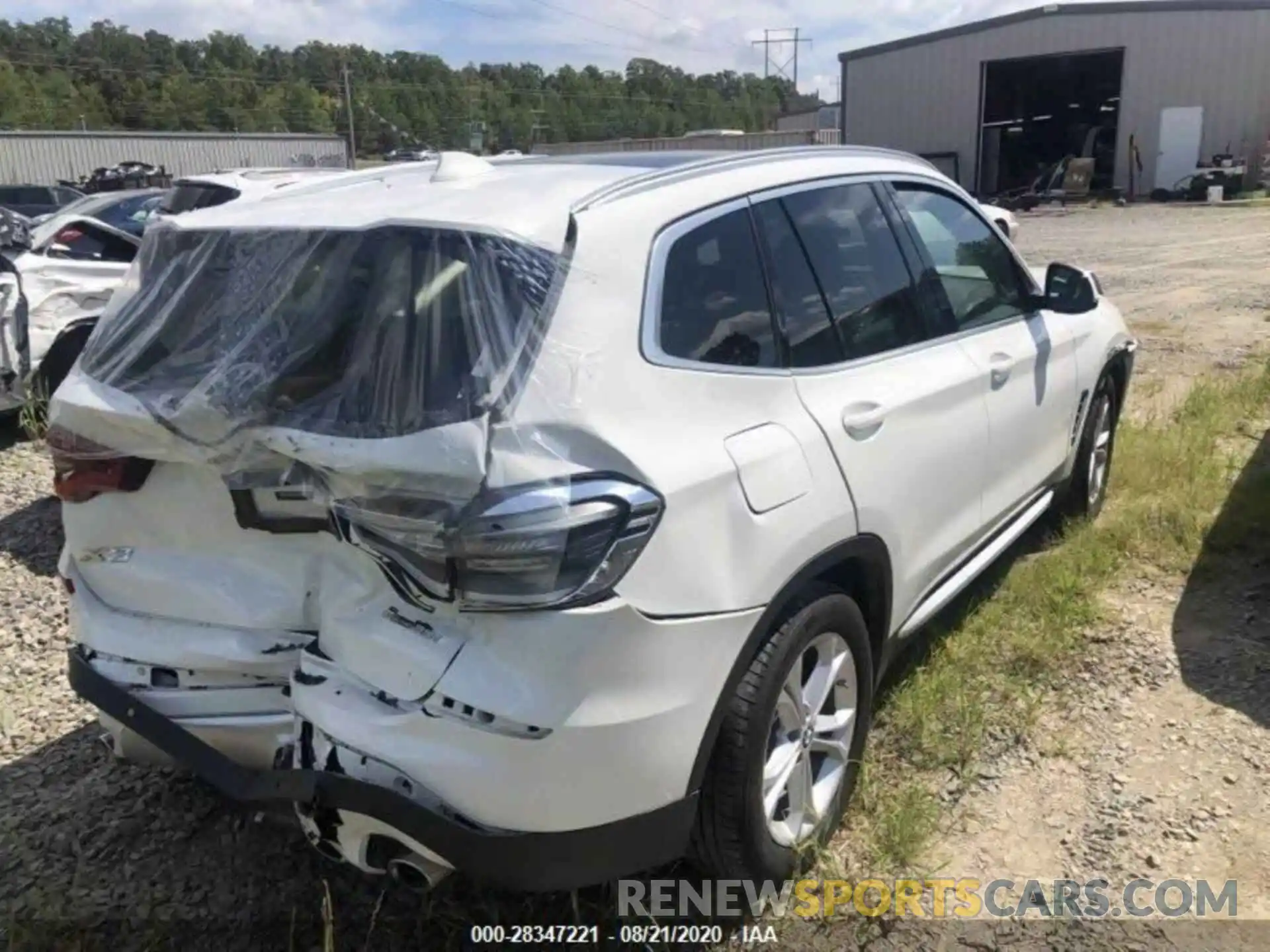 5 Photograph of a damaged car 5UXTY3C02LLU69627 BMW X3 2020