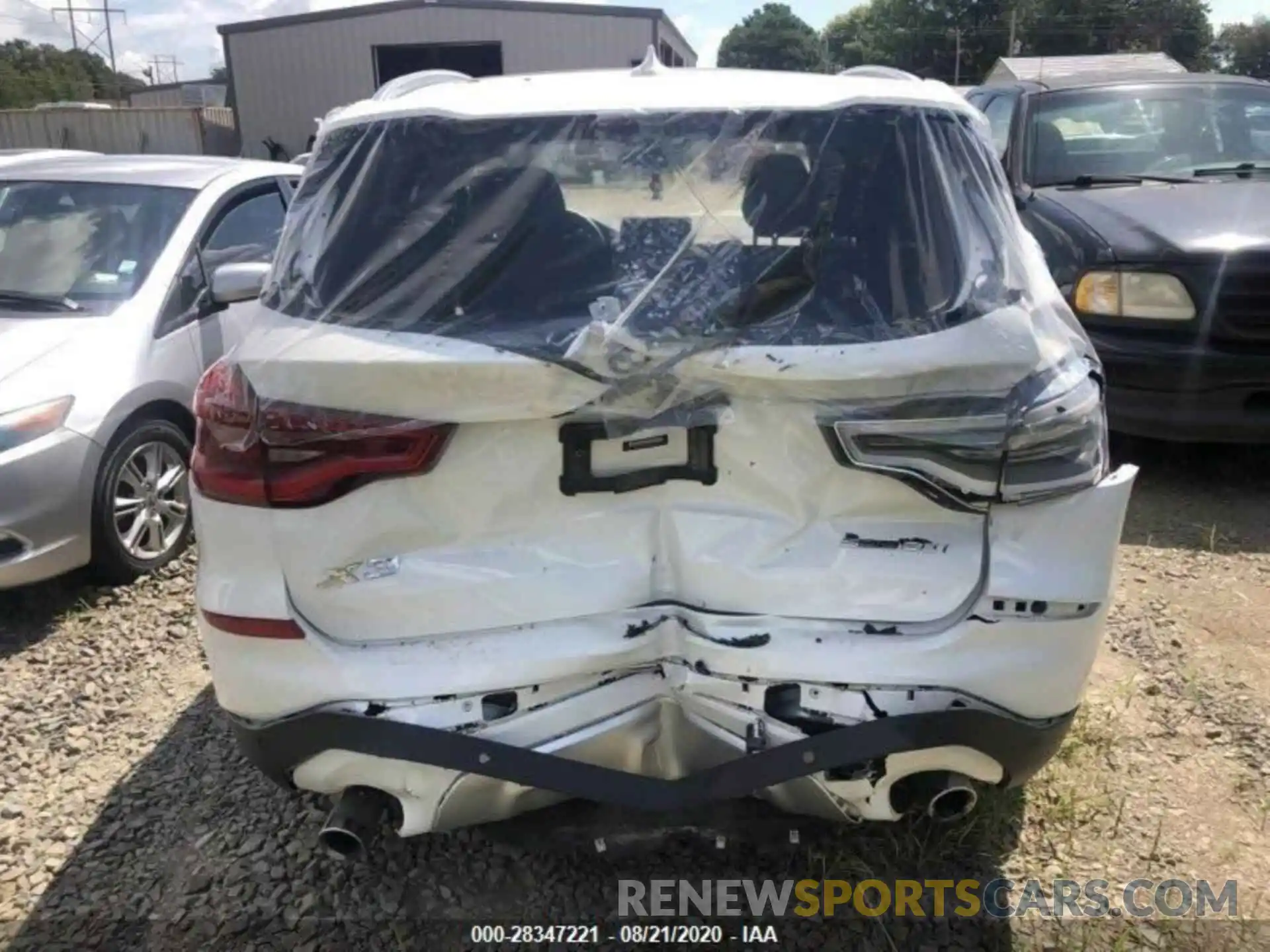 6 Photograph of a damaged car 5UXTY3C02LLU69627 BMW X3 2020