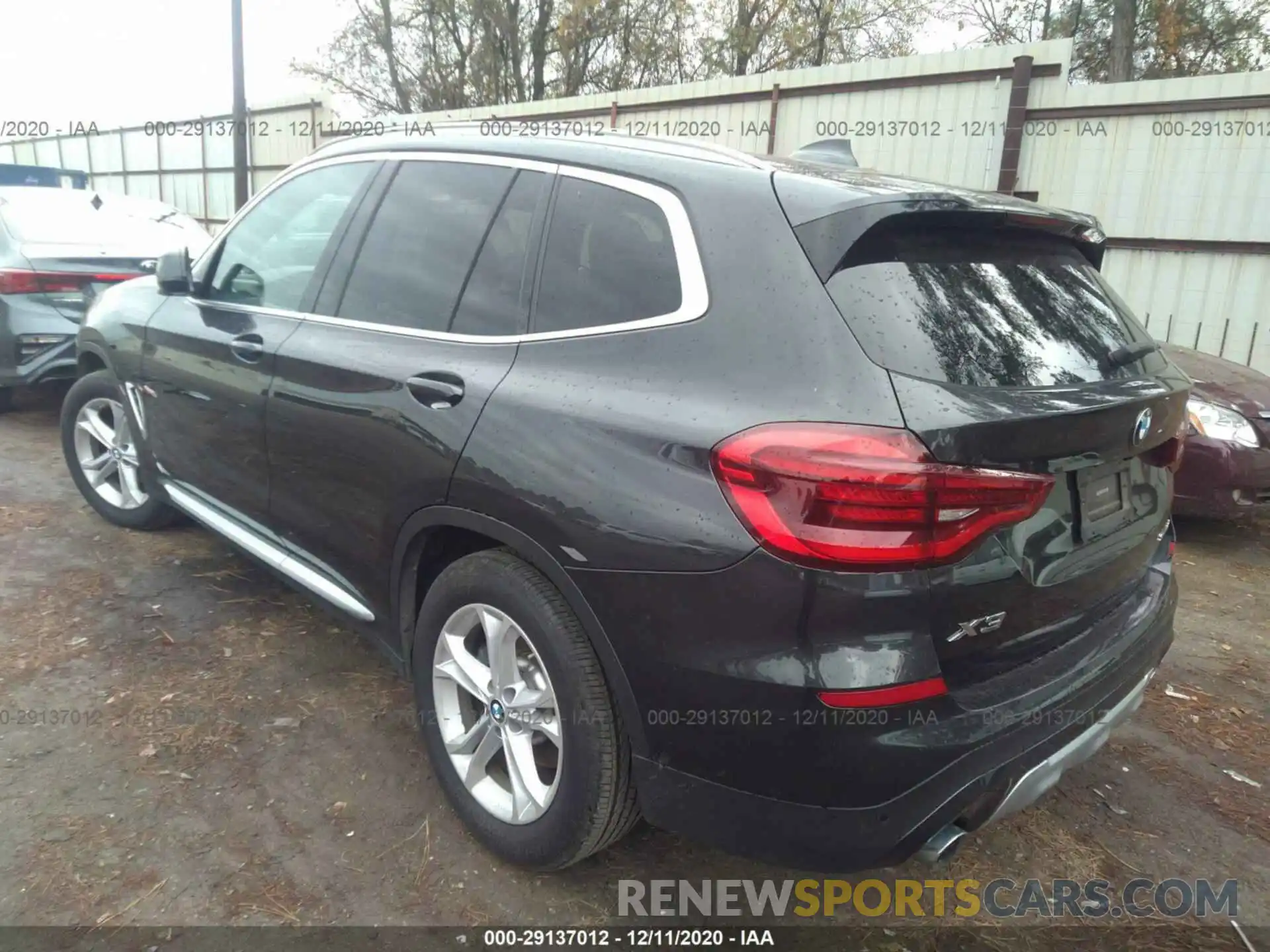 3 Photograph of a damaged car 5UXTY3C02LLU72639 BMW X3 2020