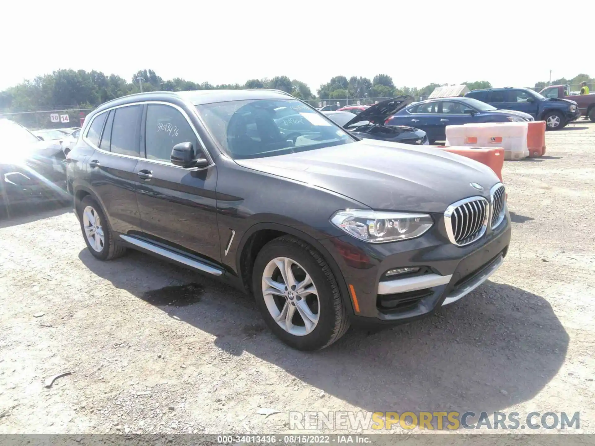 1 Photograph of a damaged car 5UXTY3C02LLU72849 BMW X3 2020