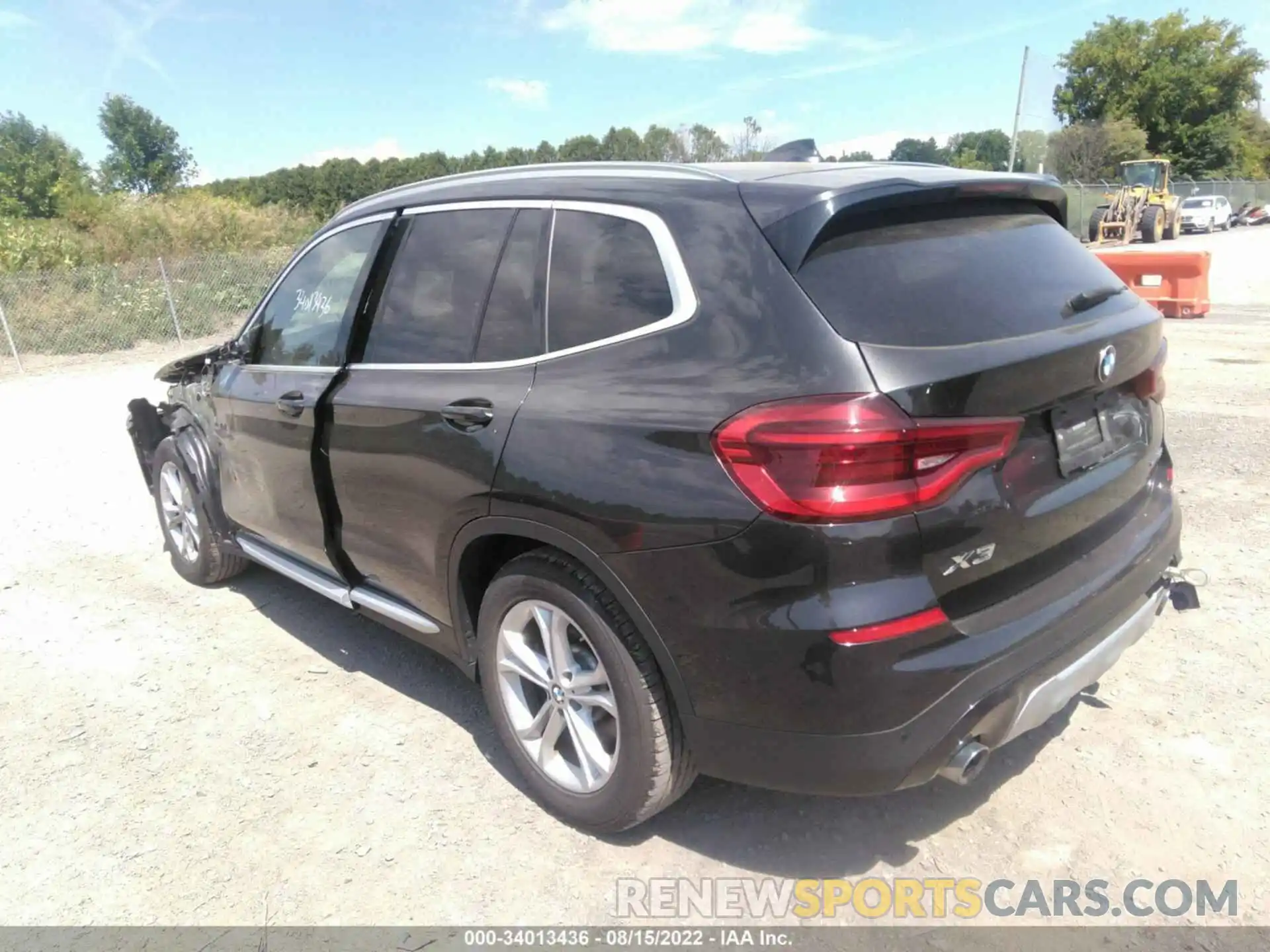 3 Фотография поврежденного автомобиля 5UXTY3C02LLU72849 BMW X3 2020