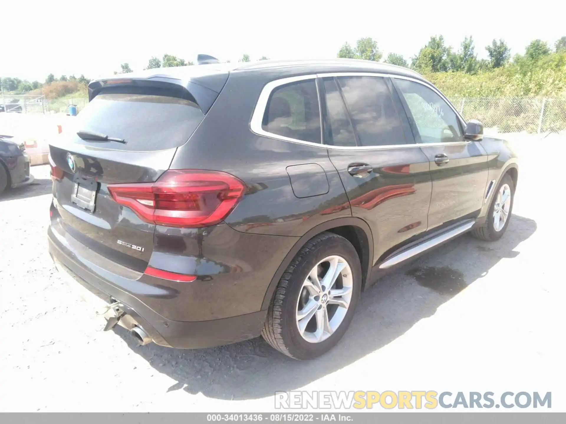 4 Фотография поврежденного автомобиля 5UXTY3C02LLU72849 BMW X3 2020