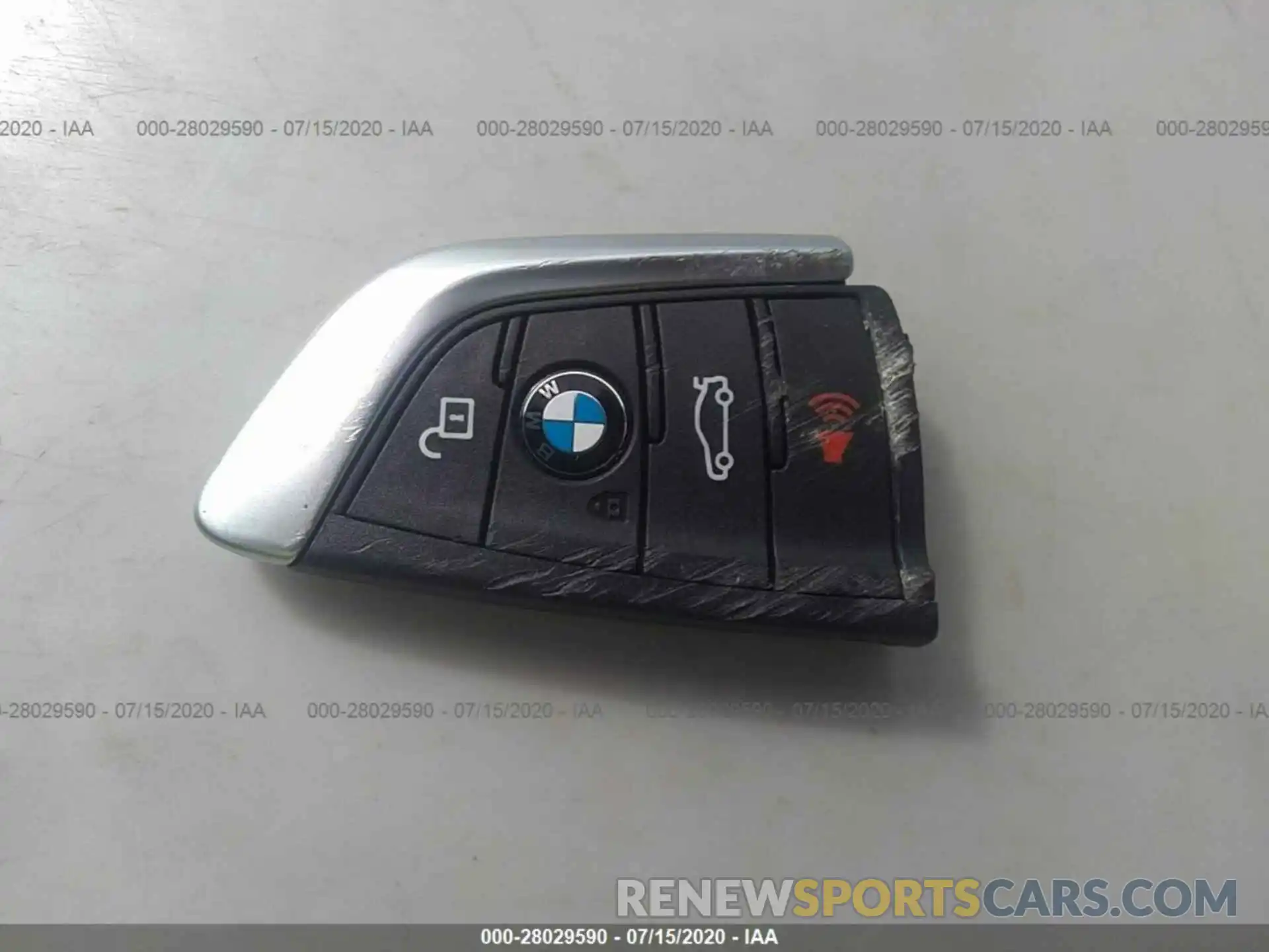 11 Фотография поврежденного автомобиля 5UXTY3C03L9B49135 BMW X3 2020