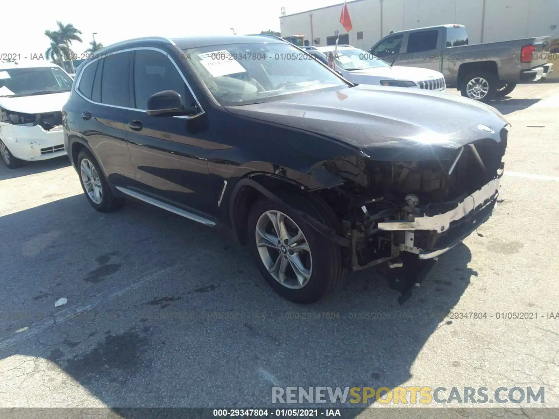 1 Фотография поврежденного автомобиля 5UXTY3C03L9B58269 BMW X3 2020
