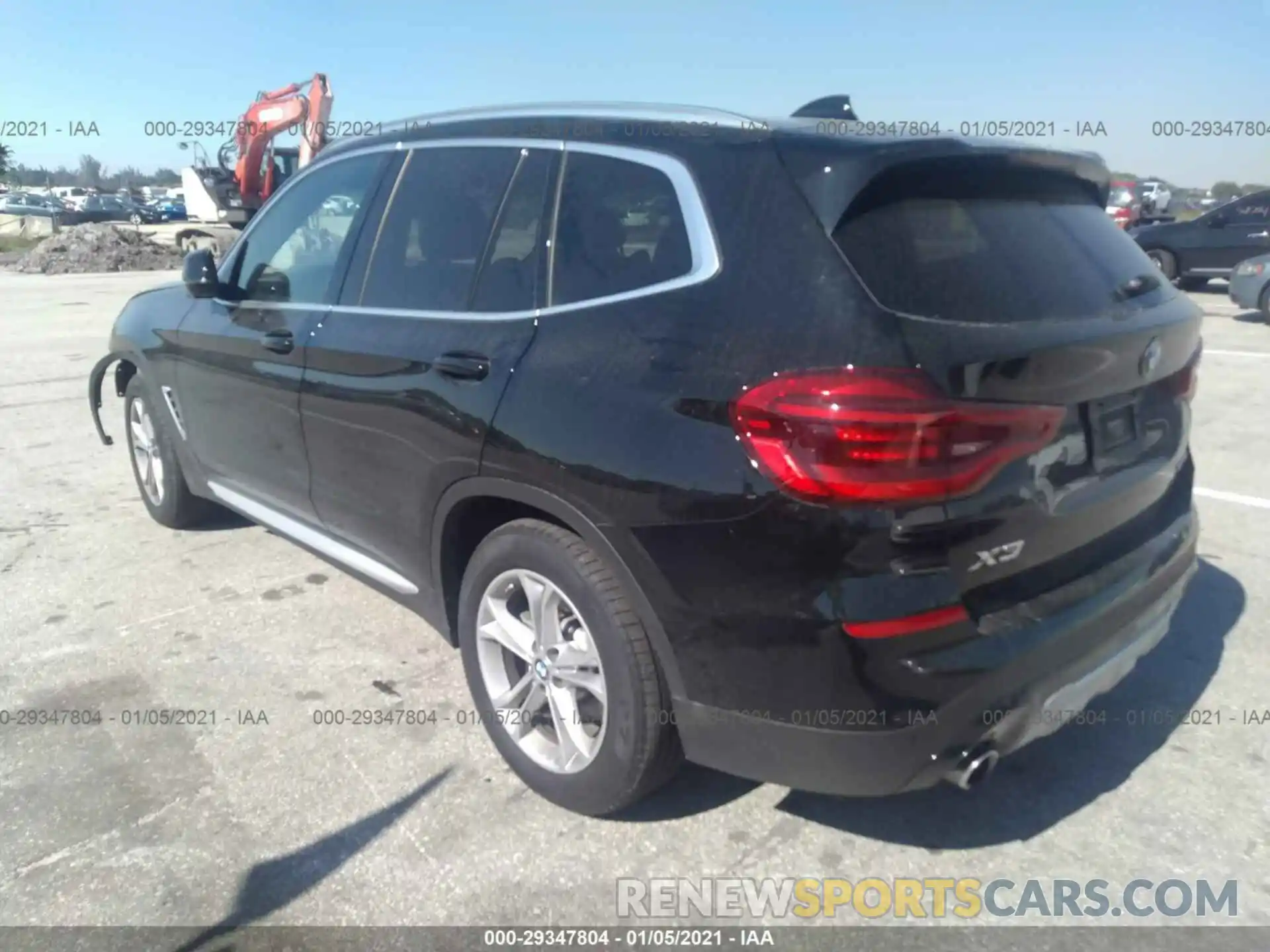 3 Фотография поврежденного автомобиля 5UXTY3C03L9B58269 BMW X3 2020