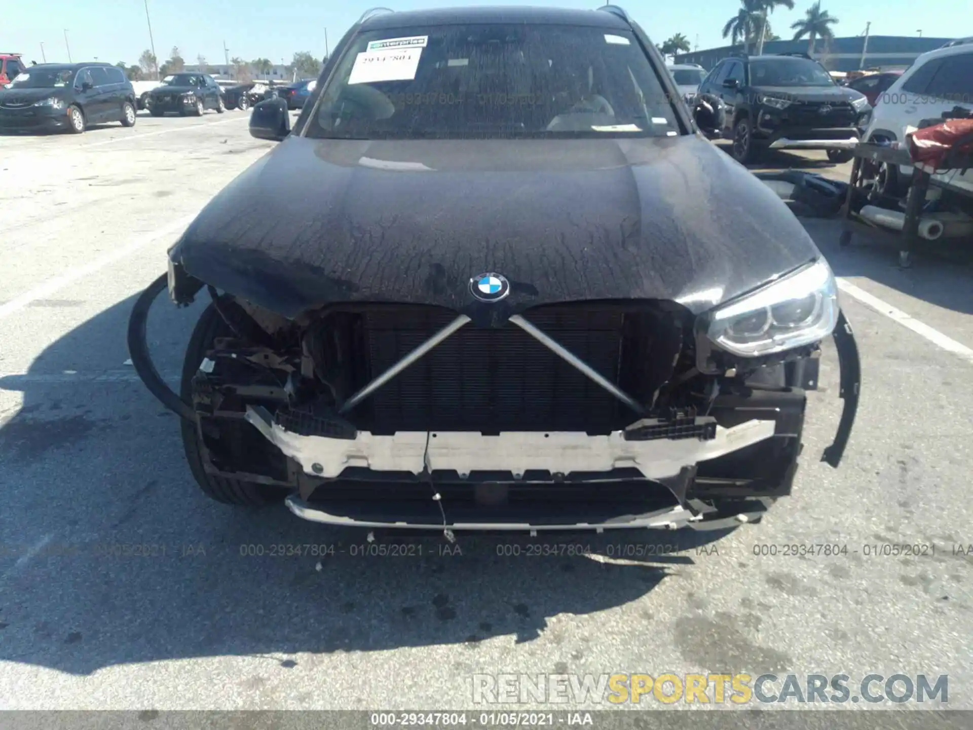 6 Фотография поврежденного автомобиля 5UXTY3C03L9B58269 BMW X3 2020