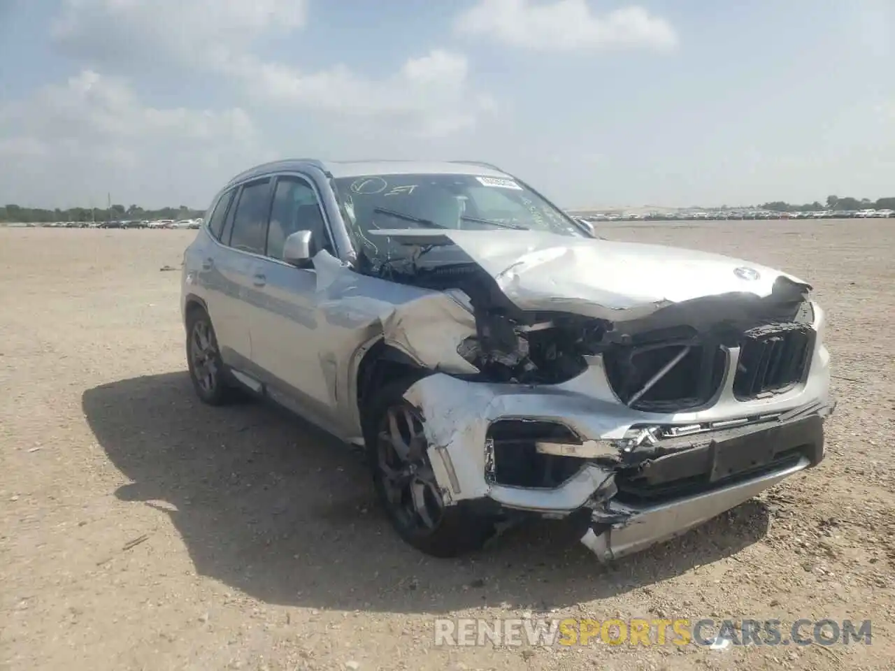 1 Photograph of a damaged car 5UXTY3C03L9C07986 BMW X3 2020