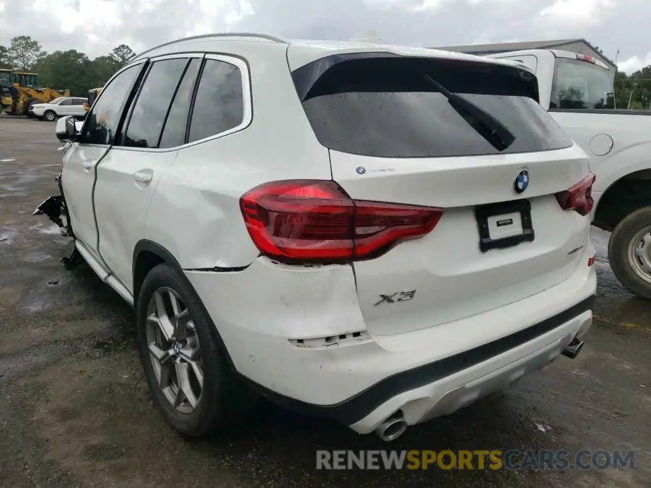 3 Фотография поврежденного автомобиля 5UXTY3C03L9C97964 BMW X3 2020