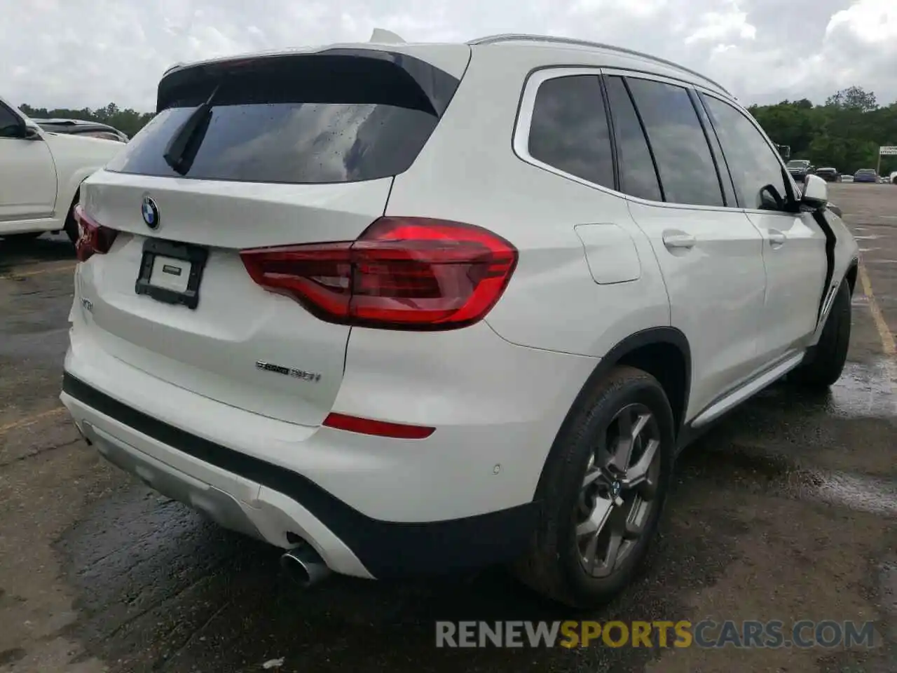 4 Фотография поврежденного автомобиля 5UXTY3C03L9C97964 BMW X3 2020