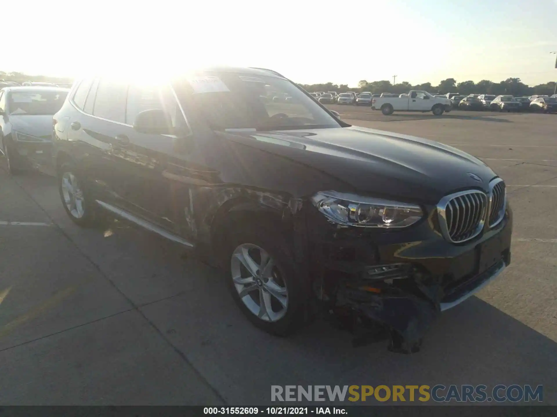 1 Photograph of a damaged car 5UXTY3C03LLE55125 BMW X3 2020