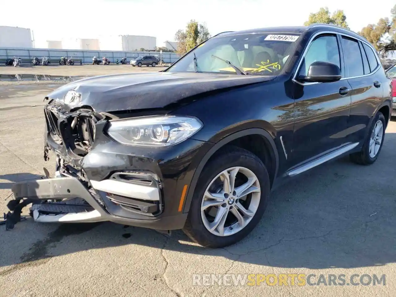 2 Photograph of a damaged car 5UXTY3C03LLE55254 BMW X3 2020