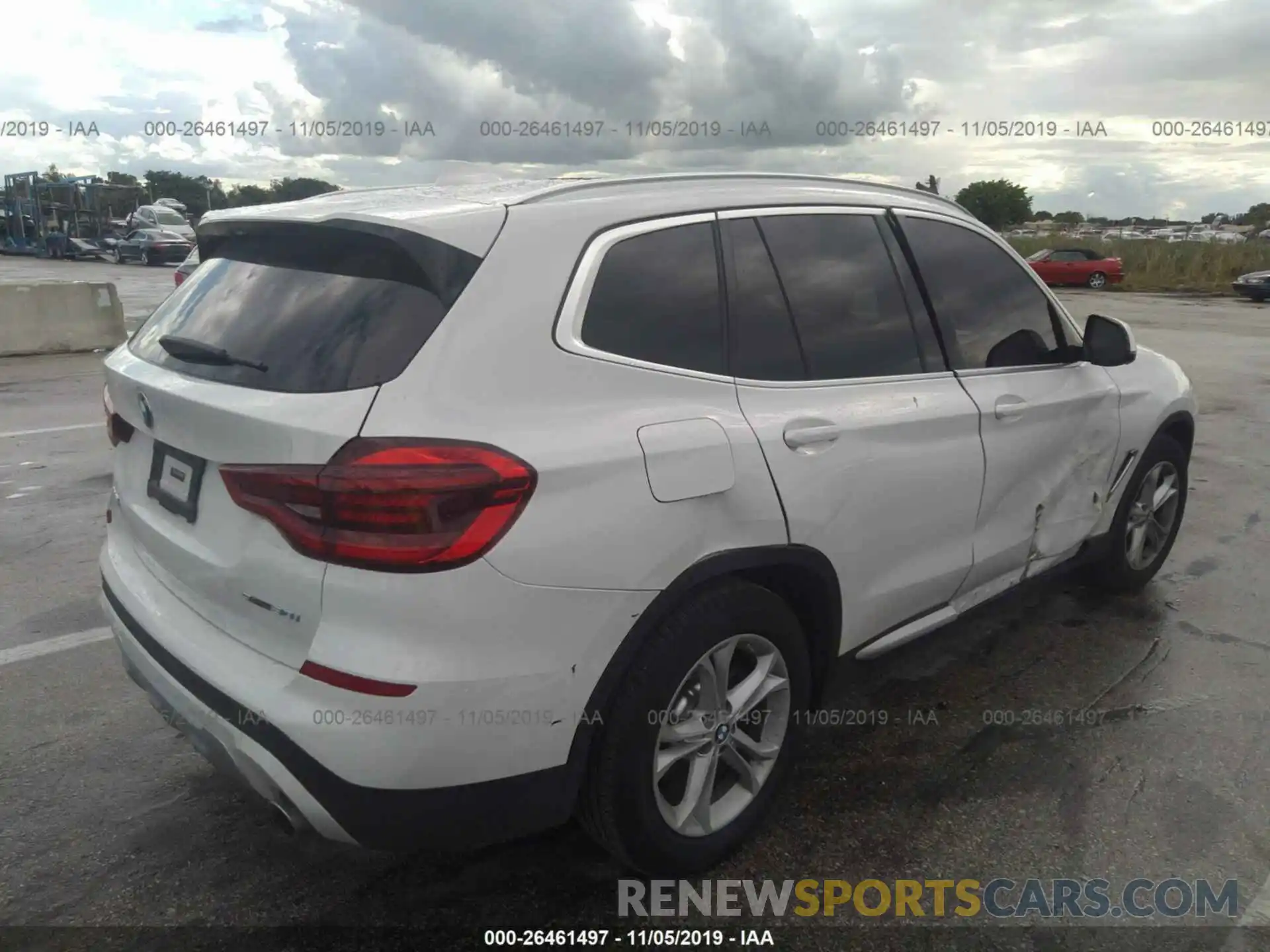 4 Фотография поврежденного автомобиля 5UXTY3C03LLE55304 BMW X3 2020