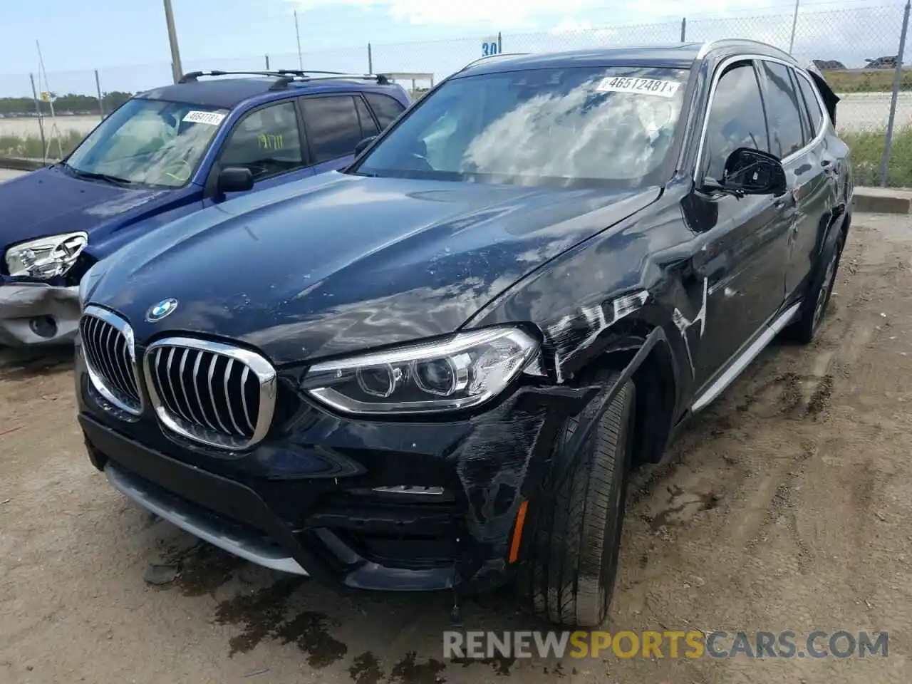 2 Photograph of a damaged car 5UXTY3C03LLU69586 BMW X3 2020