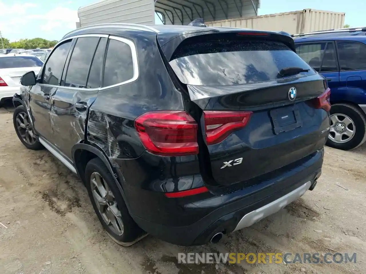 3 Photograph of a damaged car 5UXTY3C03LLU69586 BMW X3 2020