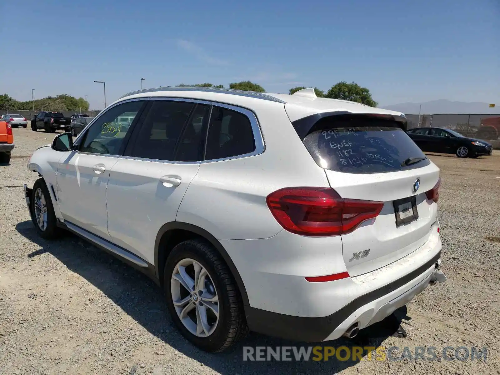 3 Photograph of a damaged car 5UXTY3C03LLU70351 BMW X3 2020