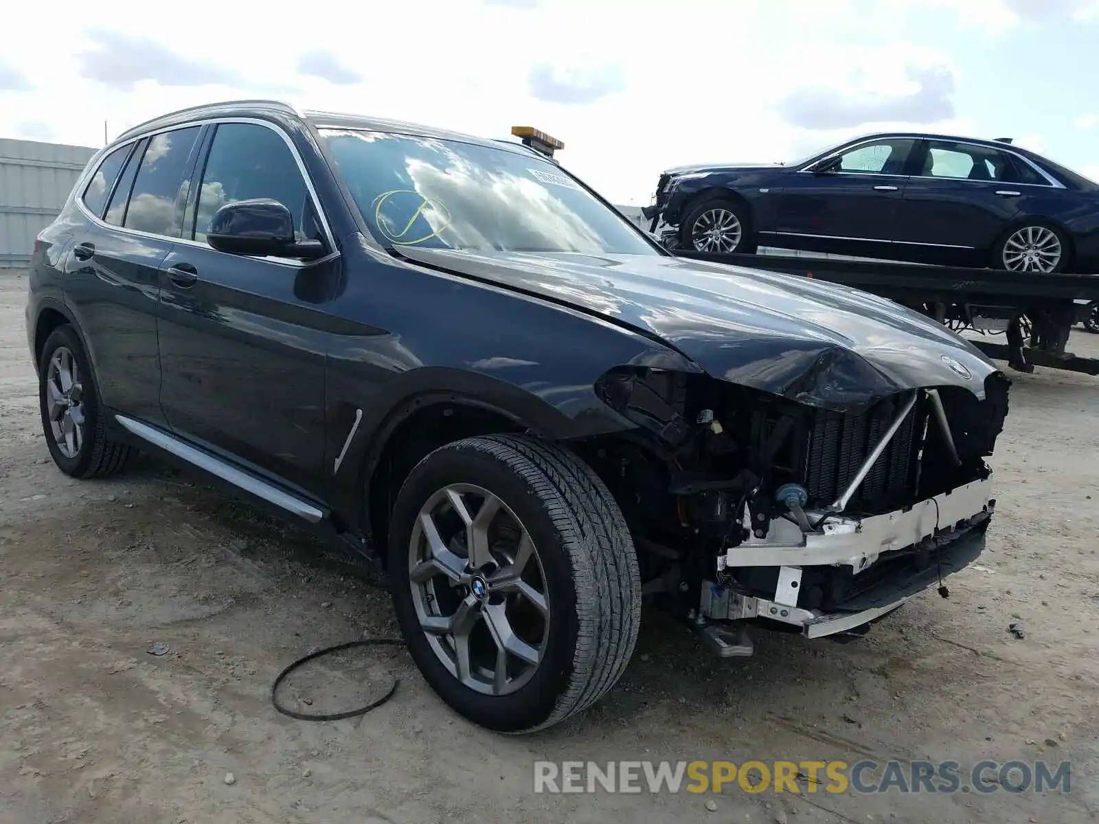 1 Photograph of a damaged car 5UXTY3C03LLU70883 BMW X3 2020