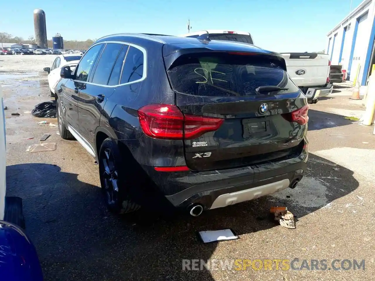 3 Photograph of a damaged car 5UXTY3C04L9B44106 BMW X3 2020