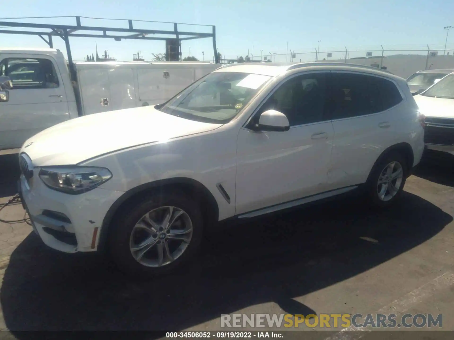 2 Photograph of a damaged car 5UXTY3C04L9B53792 BMW X3 2020