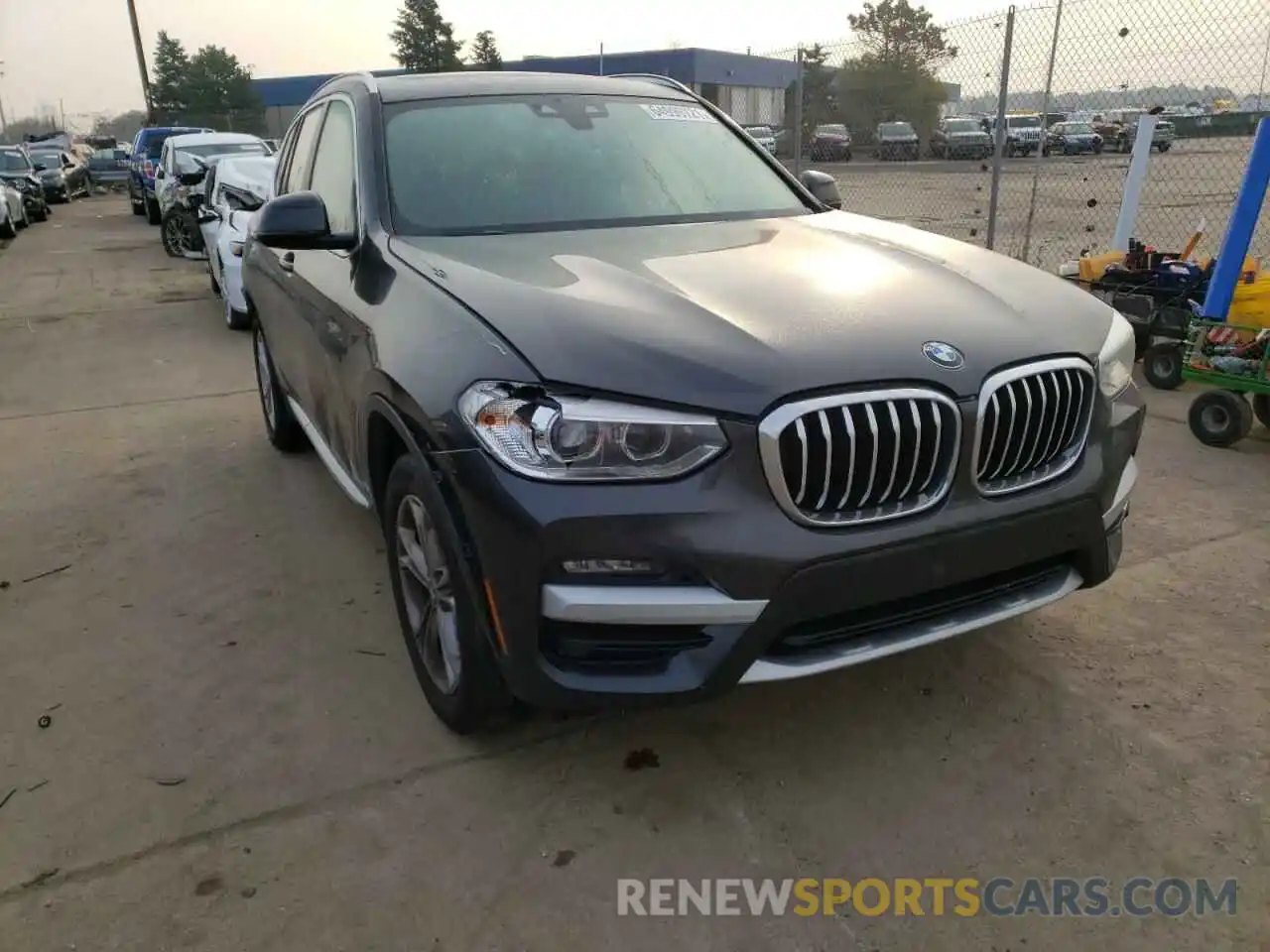 1 Photograph of a damaged car 5UXTY3C04L9B57678 BMW X3 2020