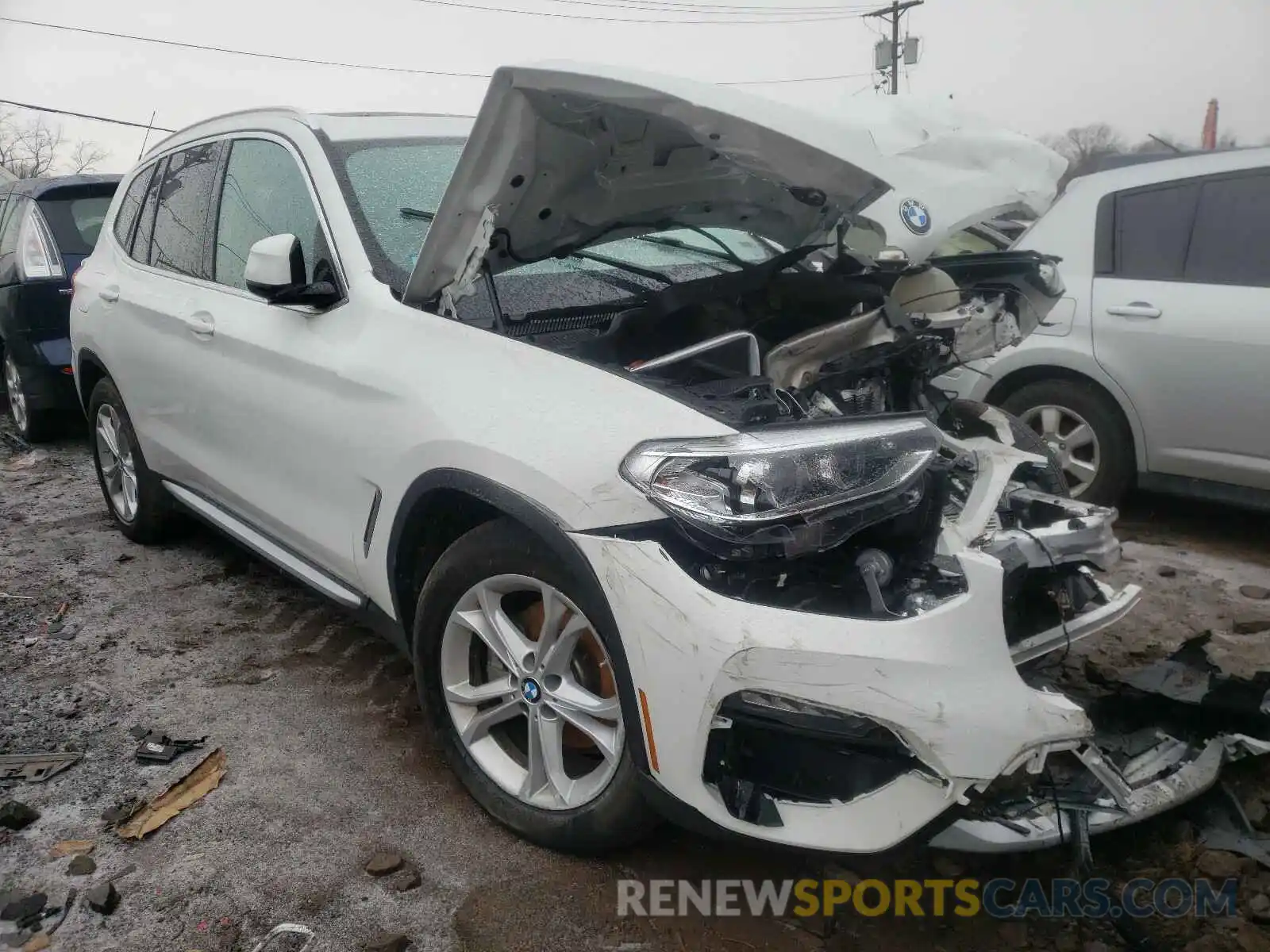 1 Photograph of a damaged car 5UXTY3C04L9B96853 BMW X3 2020