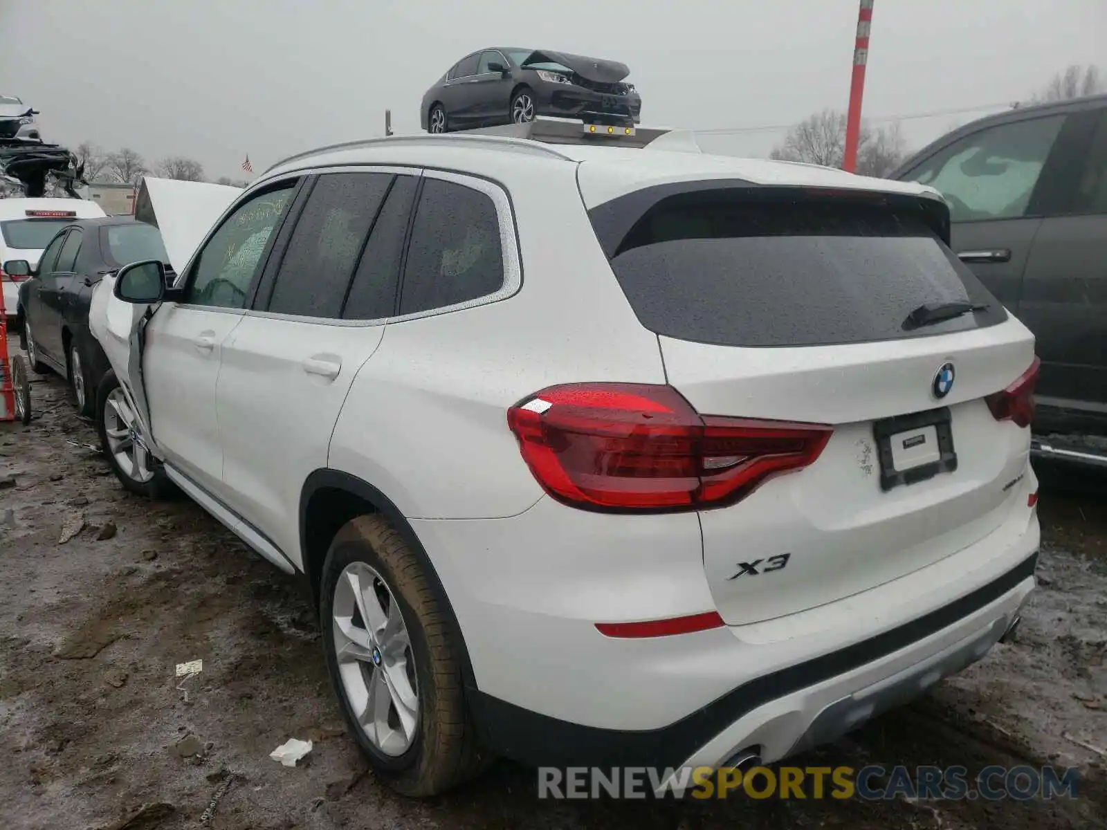 3 Фотография поврежденного автомобиля 5UXTY3C04L9B96853 BMW X3 2020