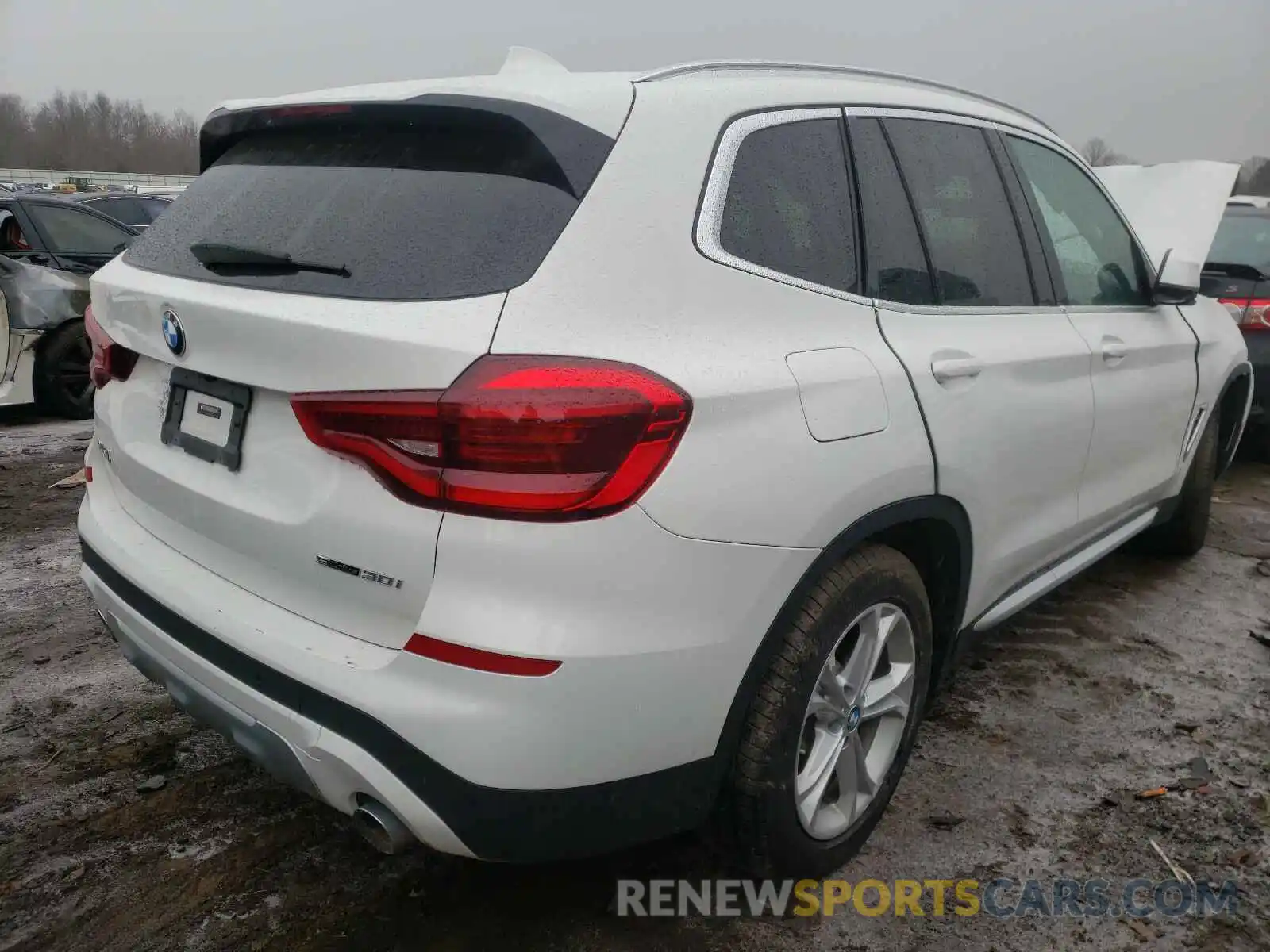 4 Фотография поврежденного автомобиля 5UXTY3C04L9B96853 BMW X3 2020