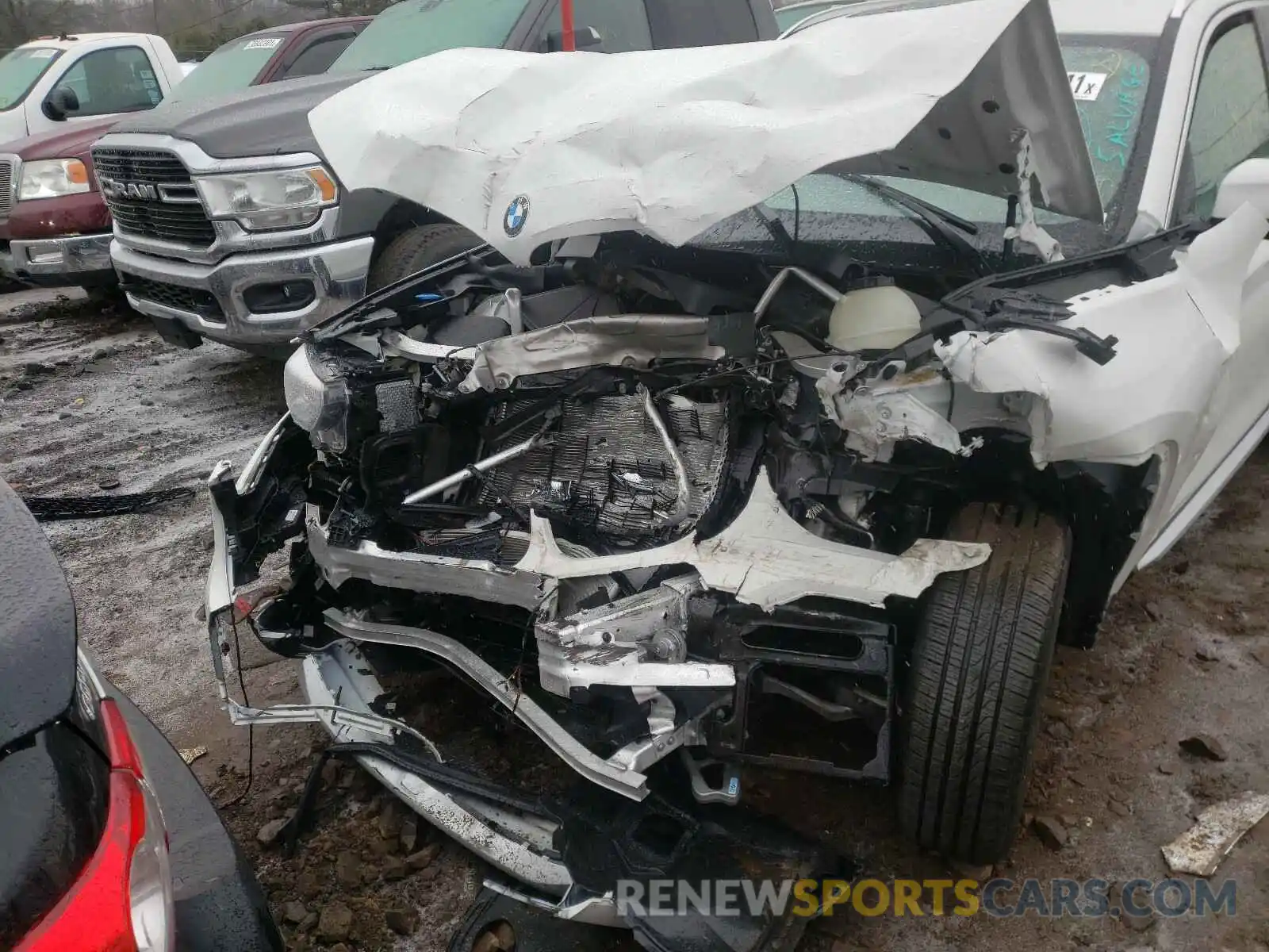 9 Фотография поврежденного автомобиля 5UXTY3C04L9B96853 BMW X3 2020