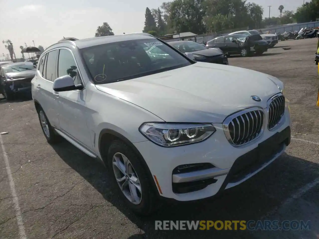 1 Photograph of a damaged car 5UXTY3C04L9C01436 BMW X3 2020