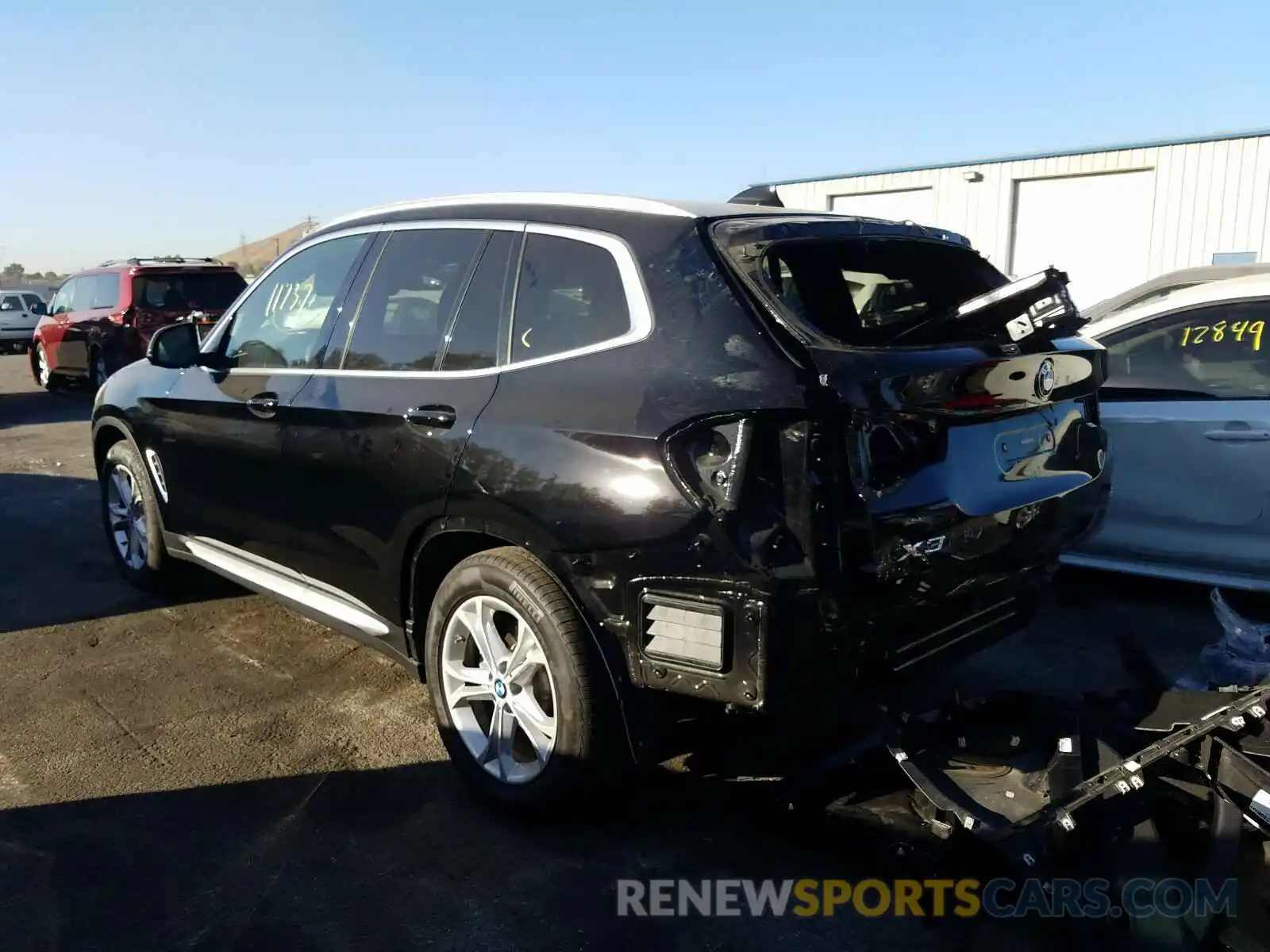 3 Photograph of a damaged car 5UXTY3C04L9C08080 BMW X3 2020