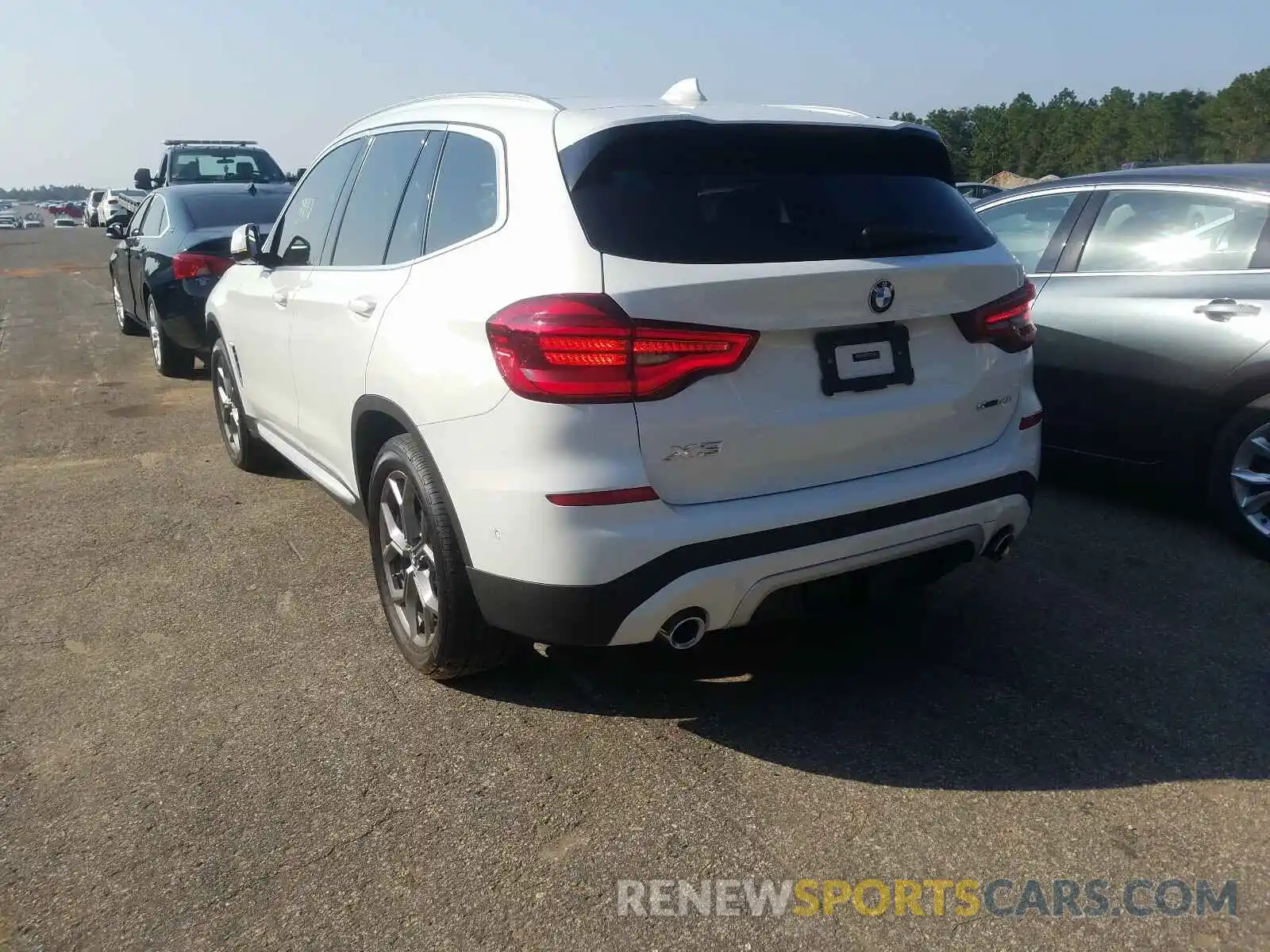 3 Photograph of a damaged car 5UXTY3C04L9C20407 BMW X3 2020