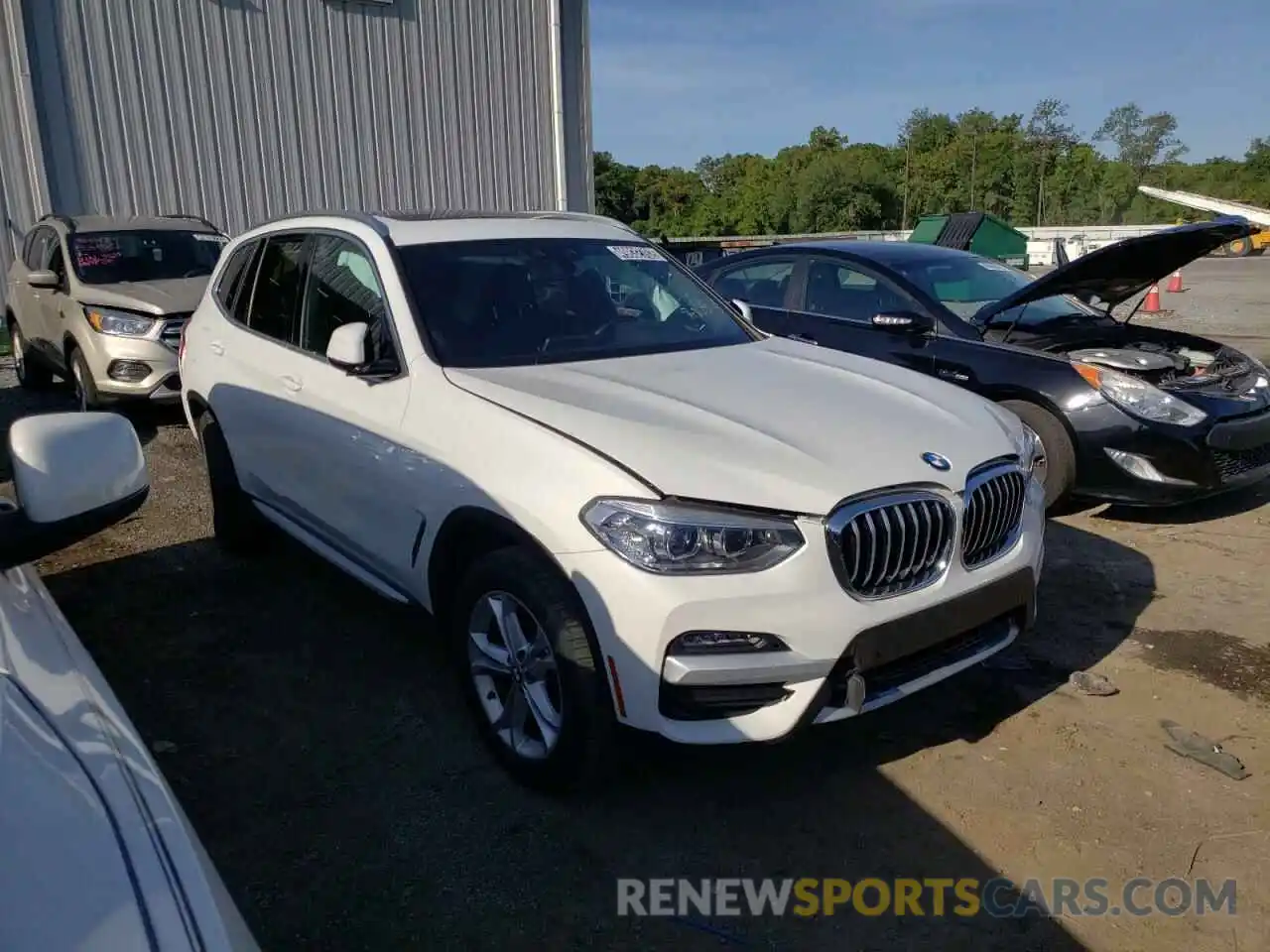 1 Photograph of a damaged car 5UXTY3C04L9C30399 BMW X3 2020