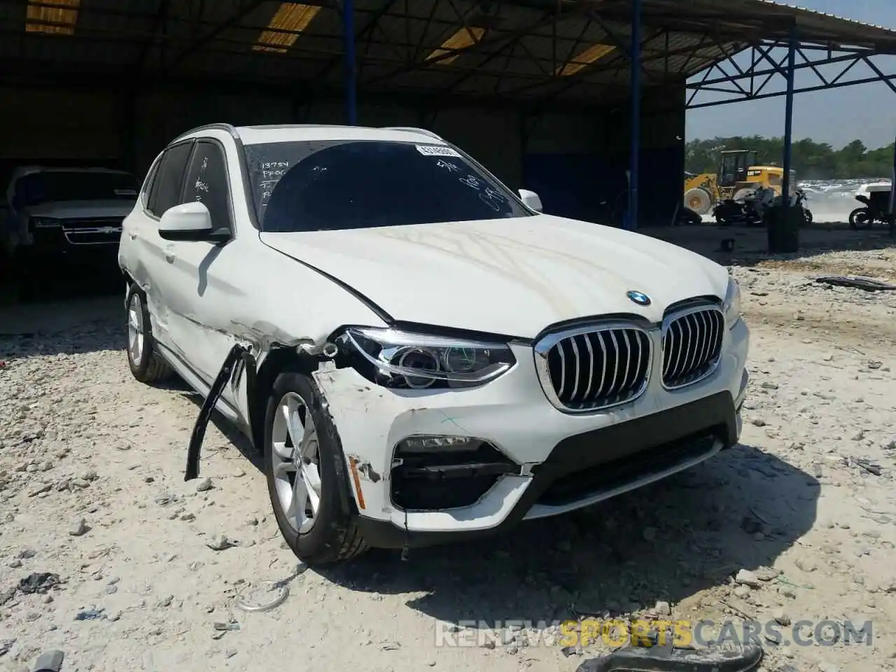 1 Photograph of a damaged car 5UXTY3C04L9C33898 BMW X3 2020