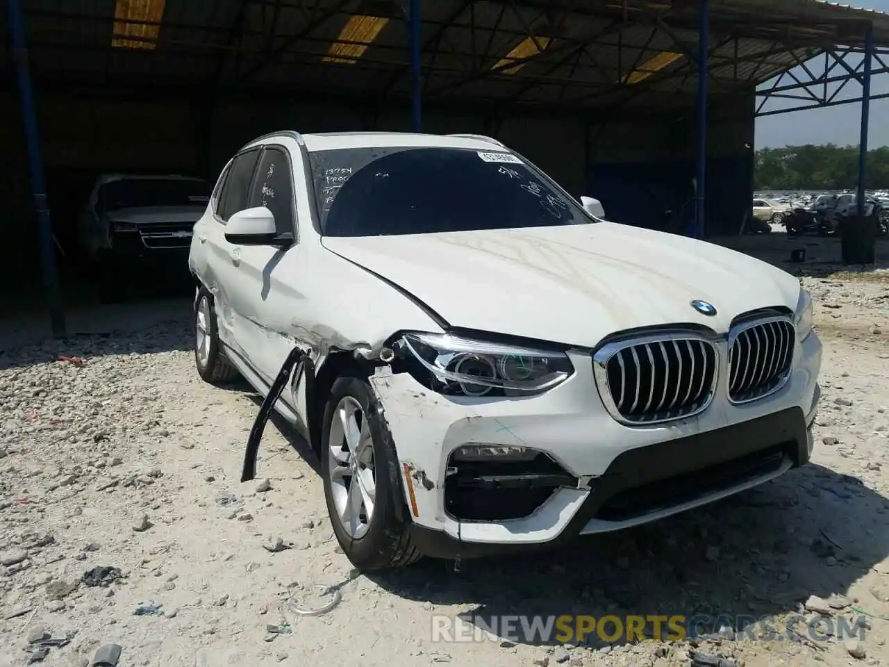 9 Photograph of a damaged car 5UXTY3C04L9C33898 BMW X3 2020