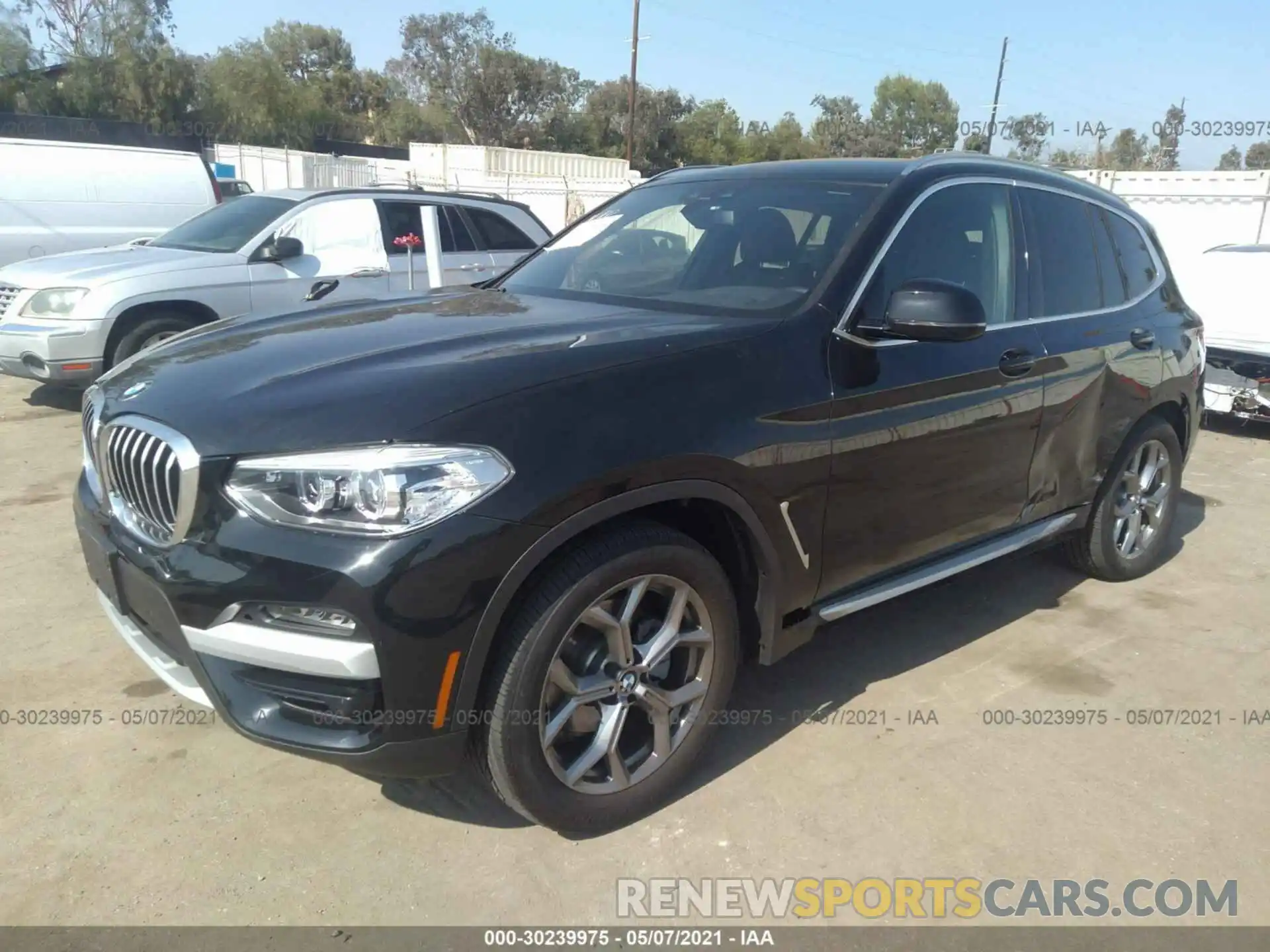 2 Photograph of a damaged car 5UXTY3C04L9C76475 BMW X3 2020