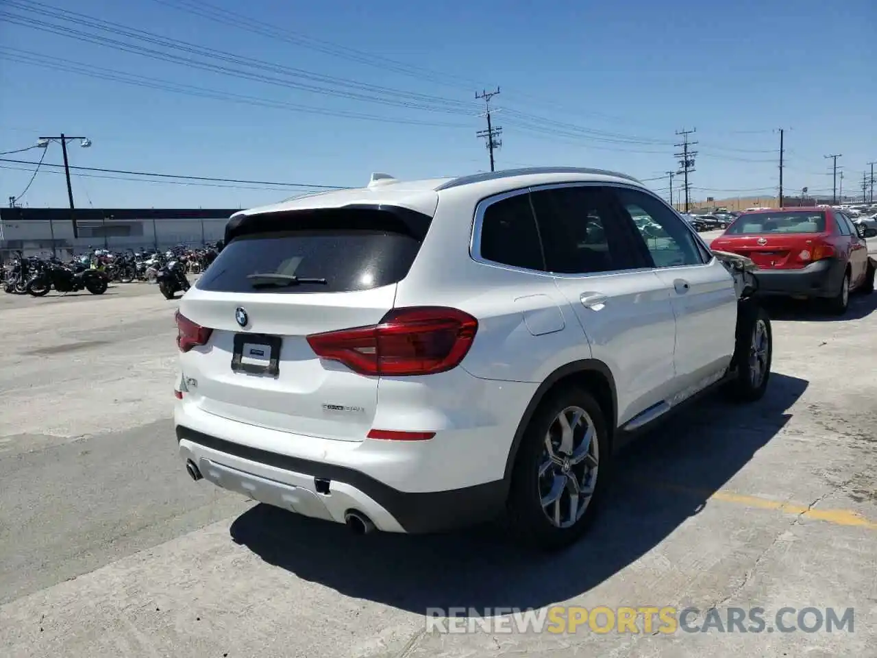 4 Photograph of a damaged car 5UXTY3C04L9C96905 BMW X3 2020