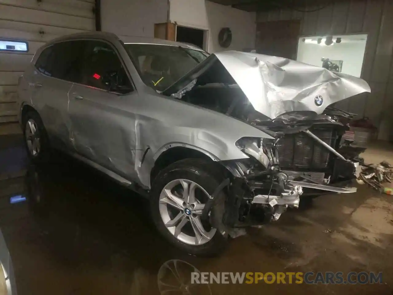 1 Photograph of a damaged car 5UXTY3C04LLE55053 BMW X3 2020