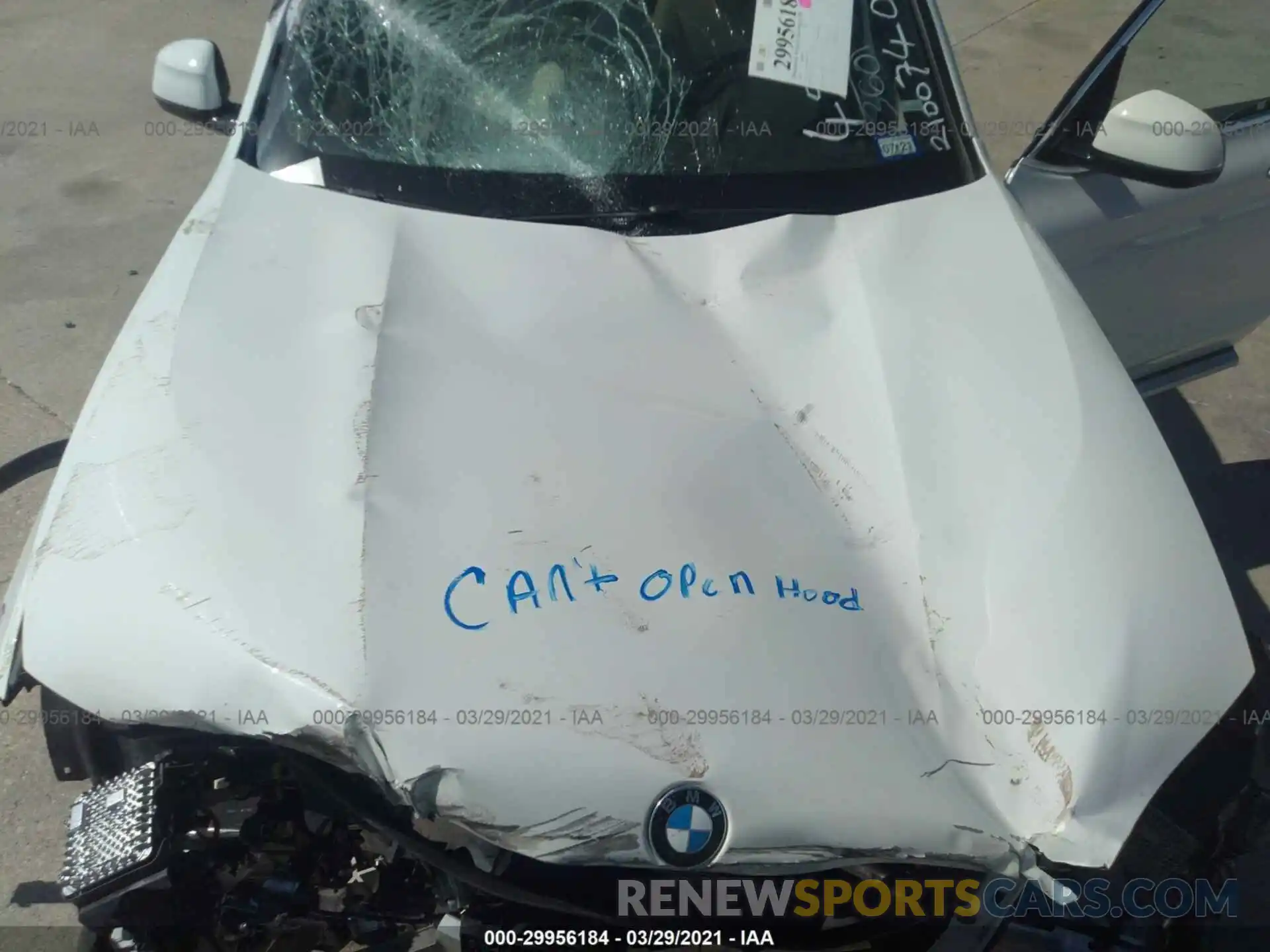 10 Photograph of a damaged car 5UXTY3C04LLE55229 BMW X3 2020