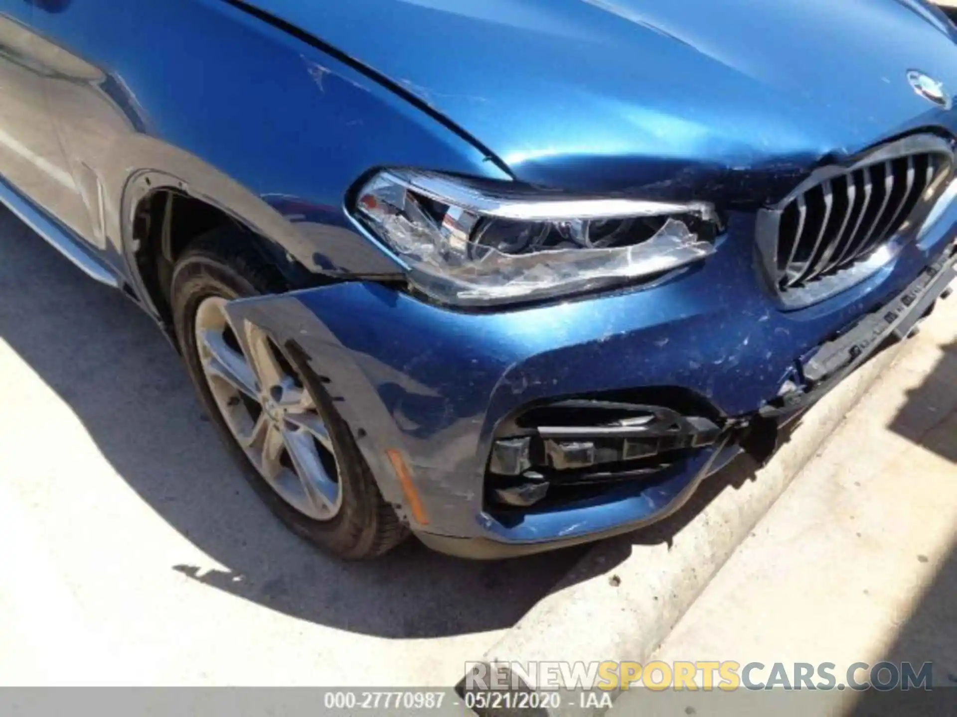 4 Photograph of a damaged car 5UXTY3C04LLU69452 BMW X3 2020