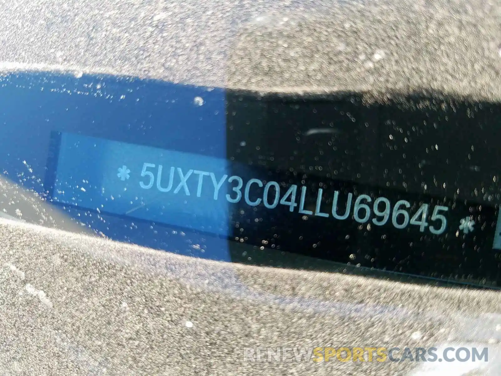 10 Photograph of a damaged car 5UXTY3C04LLU69645 BMW X3 2020
