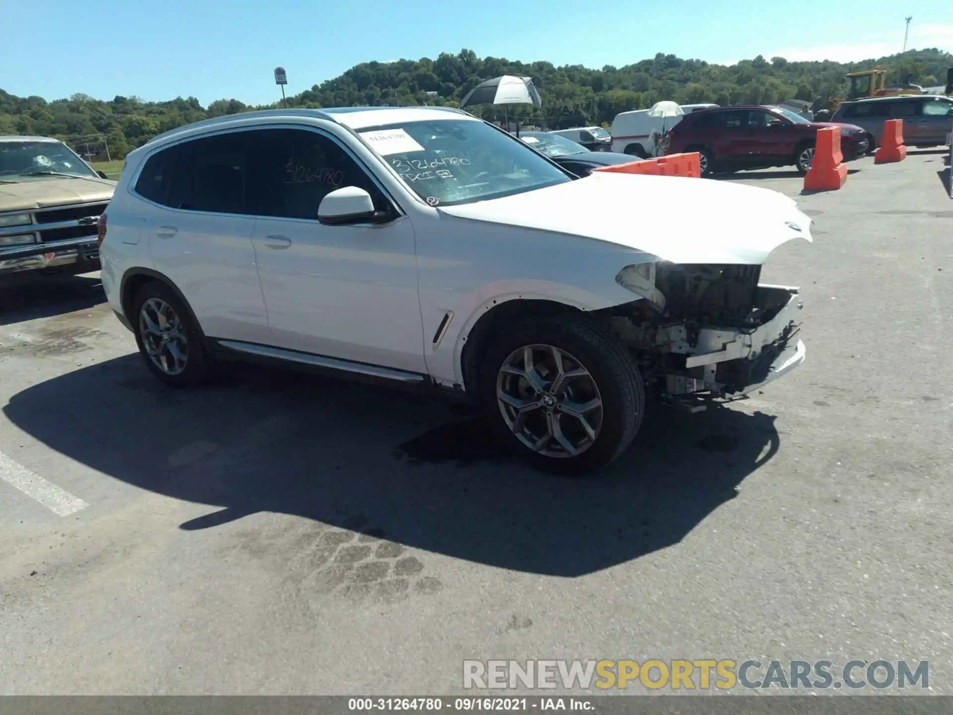 1 Photograph of a damaged car 5UXTY3C04LLU71265 BMW X3 2020