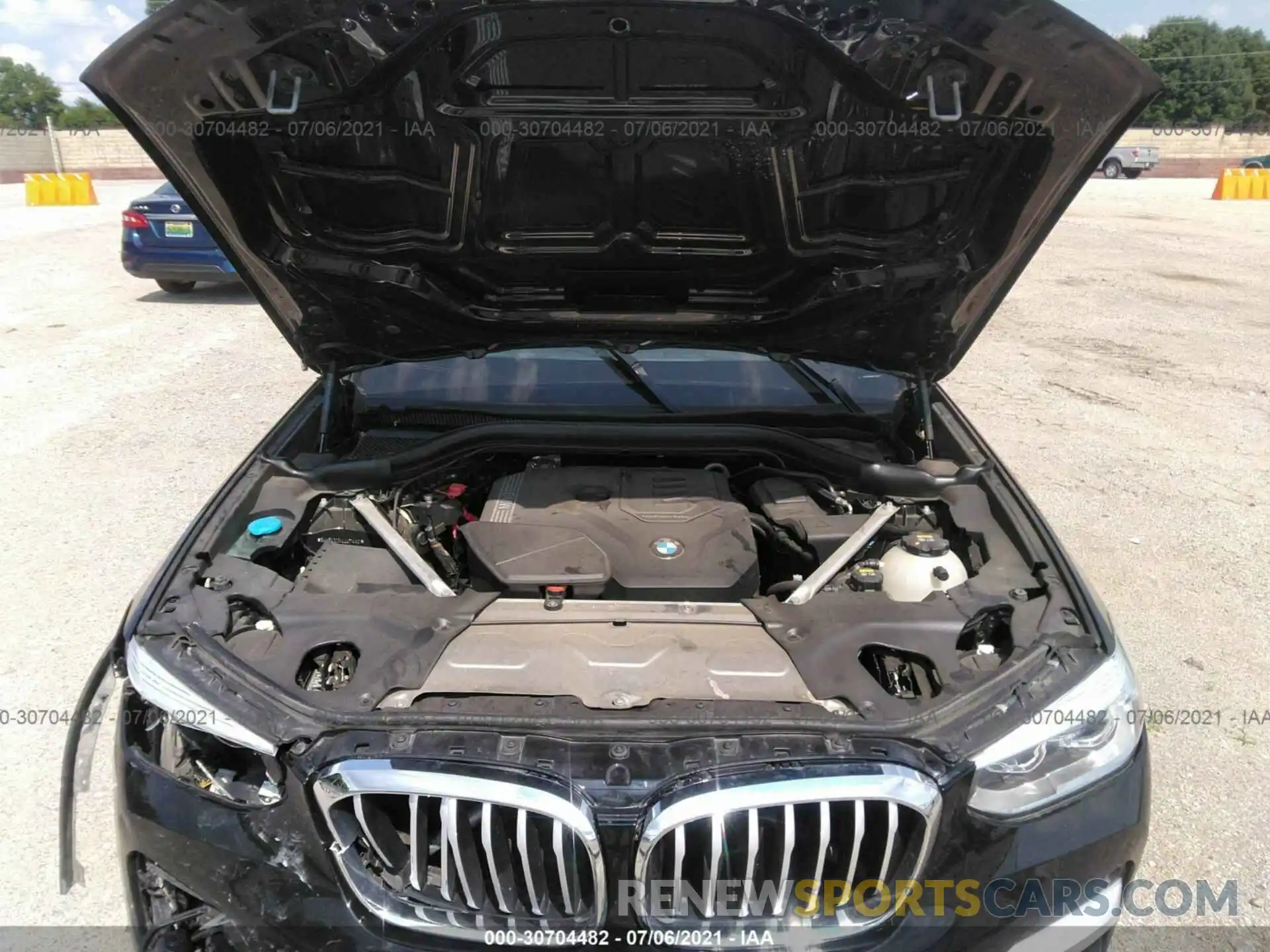 10 Фотография поврежденного автомобиля 5UXTY3C04LLU71492 BMW X3 2020