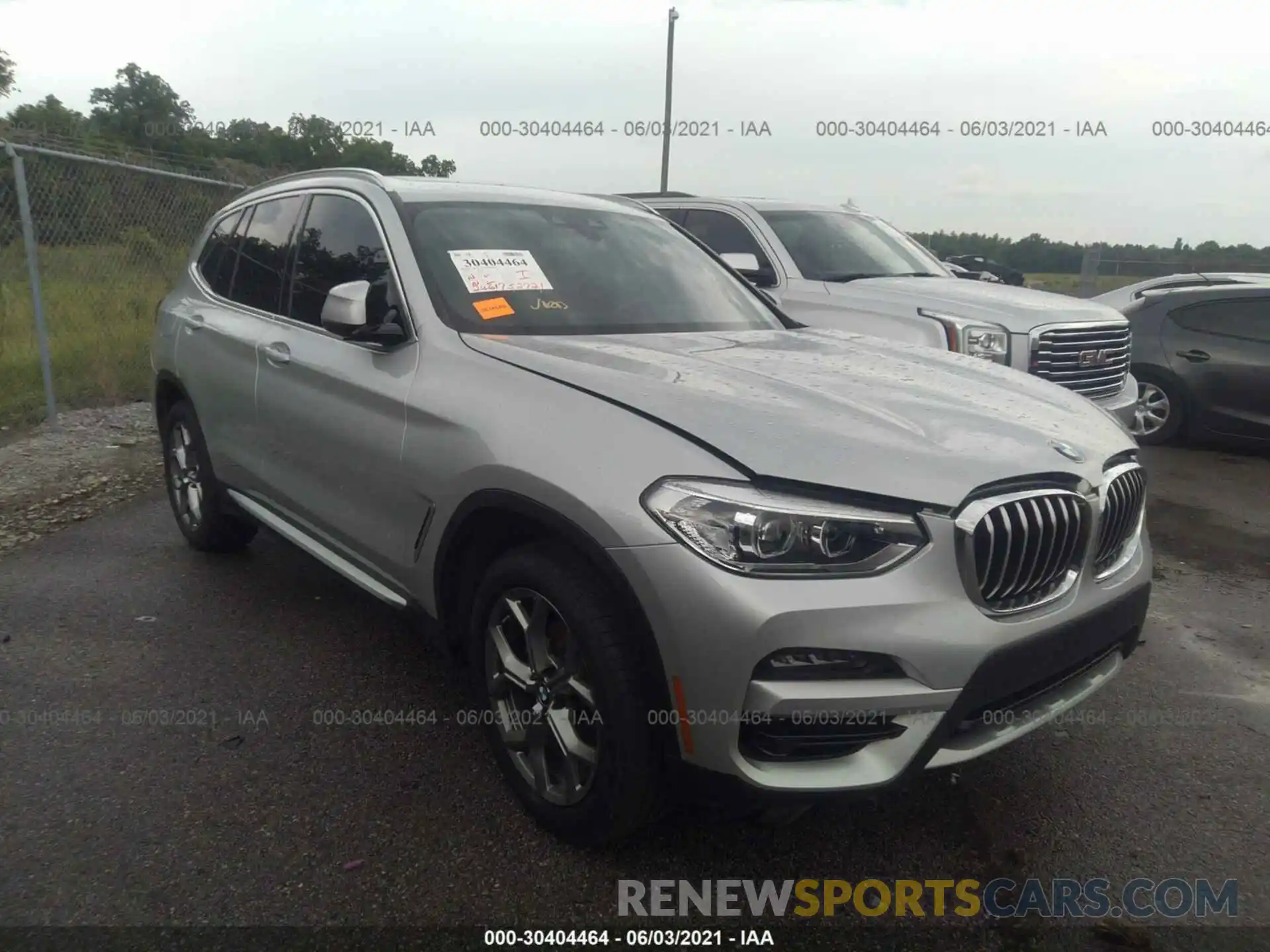 1 Photograph of a damaged car 5UXTY3C04LLU72268 BMW X3 2020